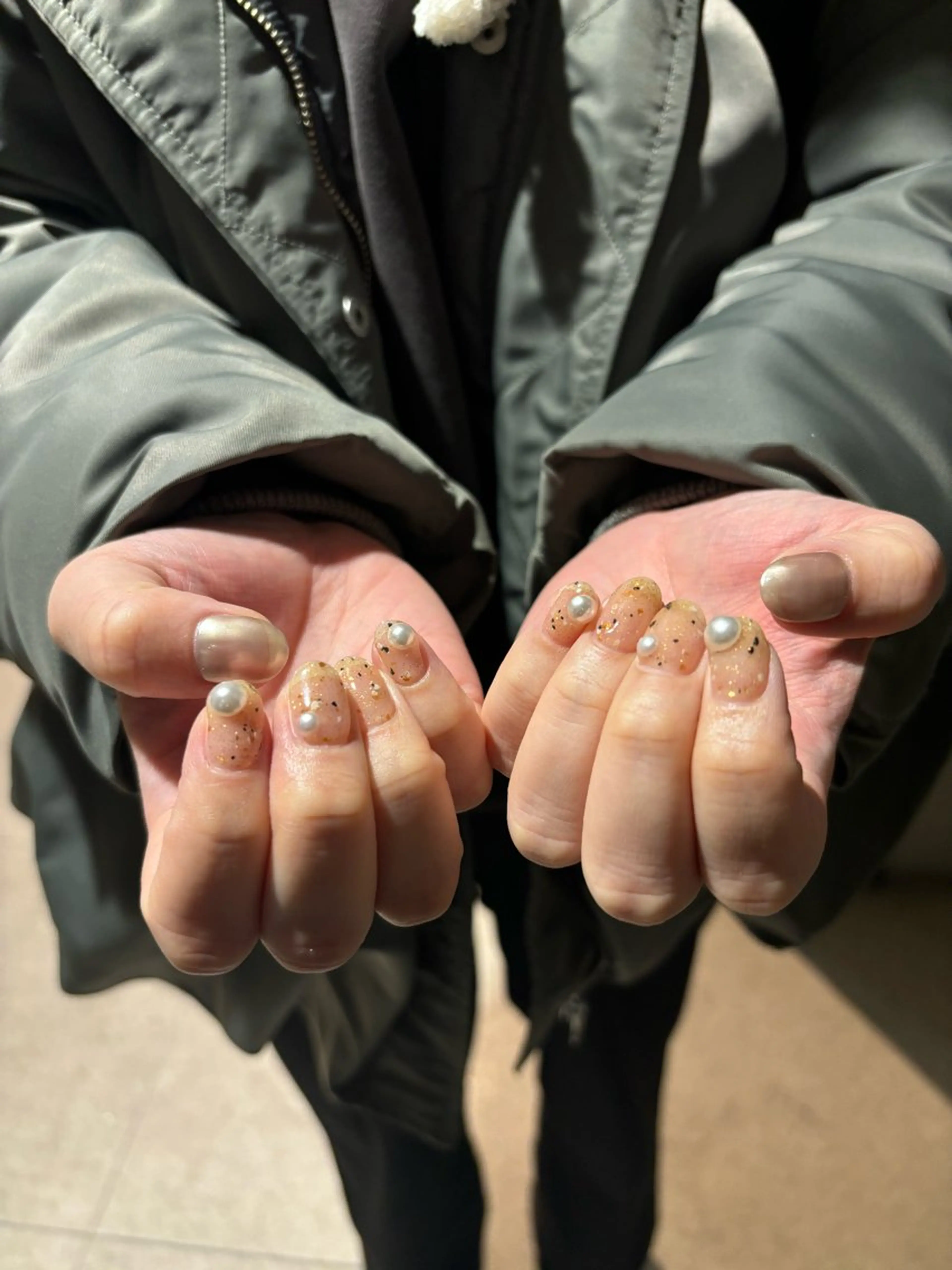 ネイル ハンドネイル ネイルサロンマーノ所属・mano Hanaのネイルデザイン