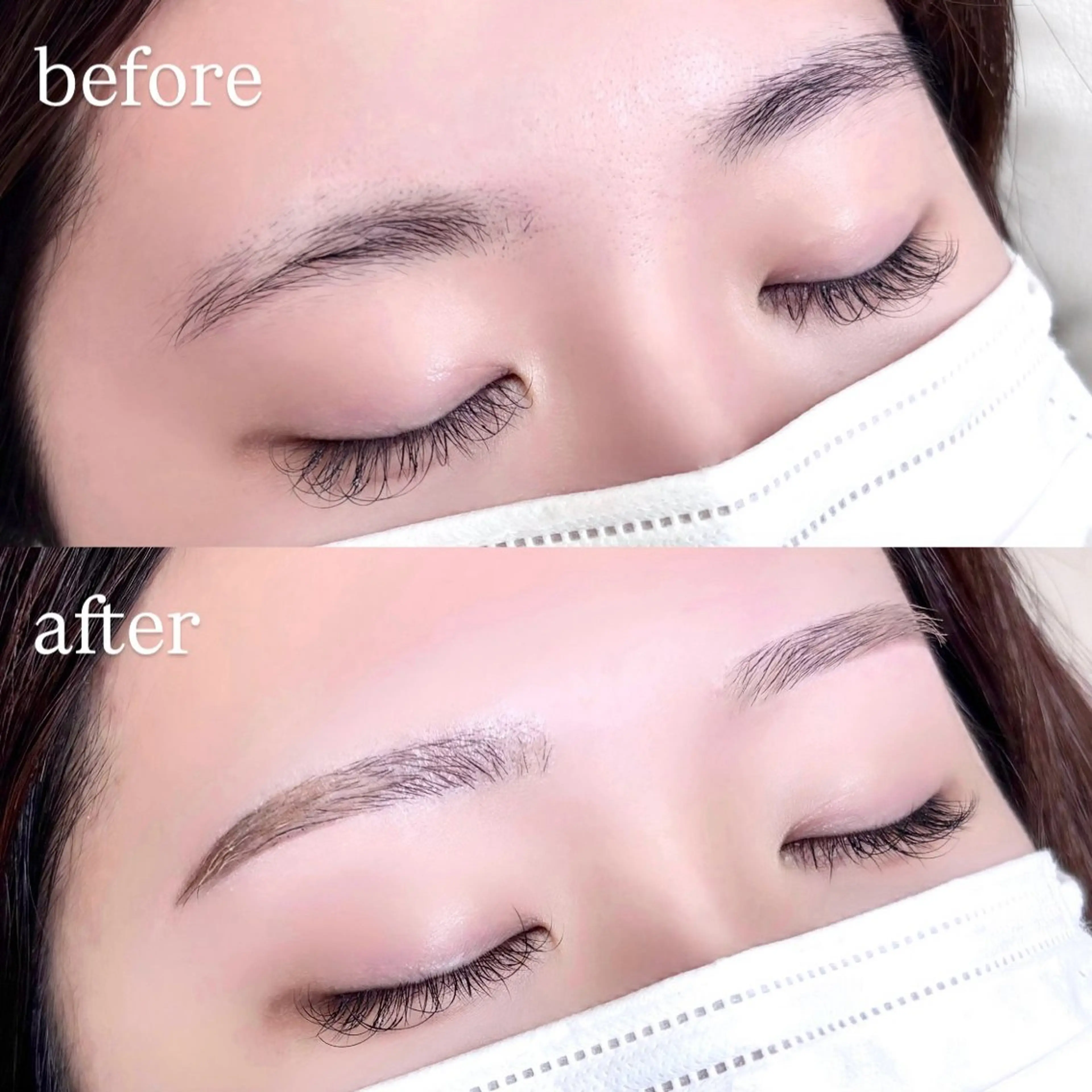 【人気No.1⭐️】似合わせ美眉スタイリング(wax脱毛、カット、間引き、メイク込み)の写真