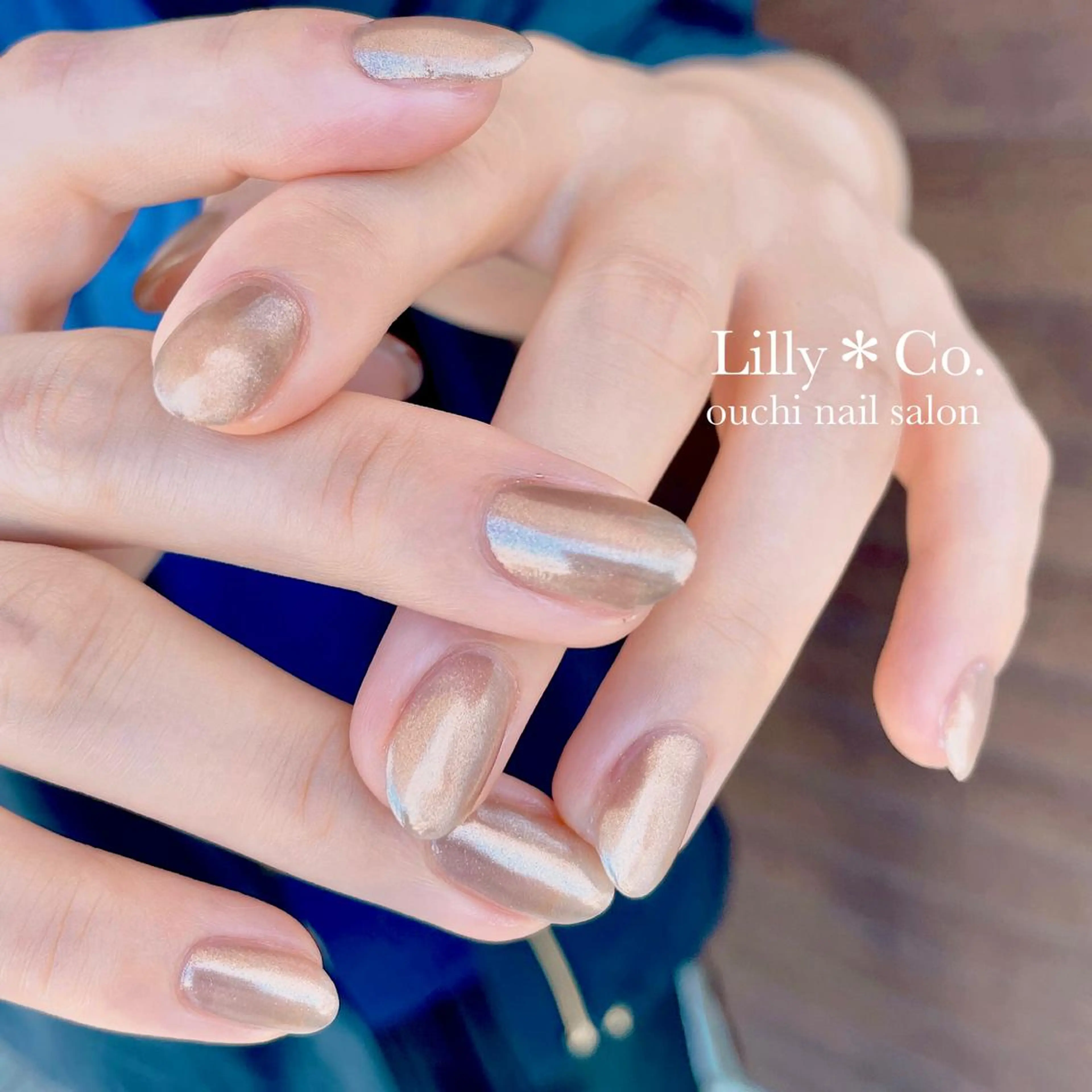 ネイル ワンカラーネイル シンプルネイル ハンドネイル ハンドケア Lilly Co.のネイルデザイン