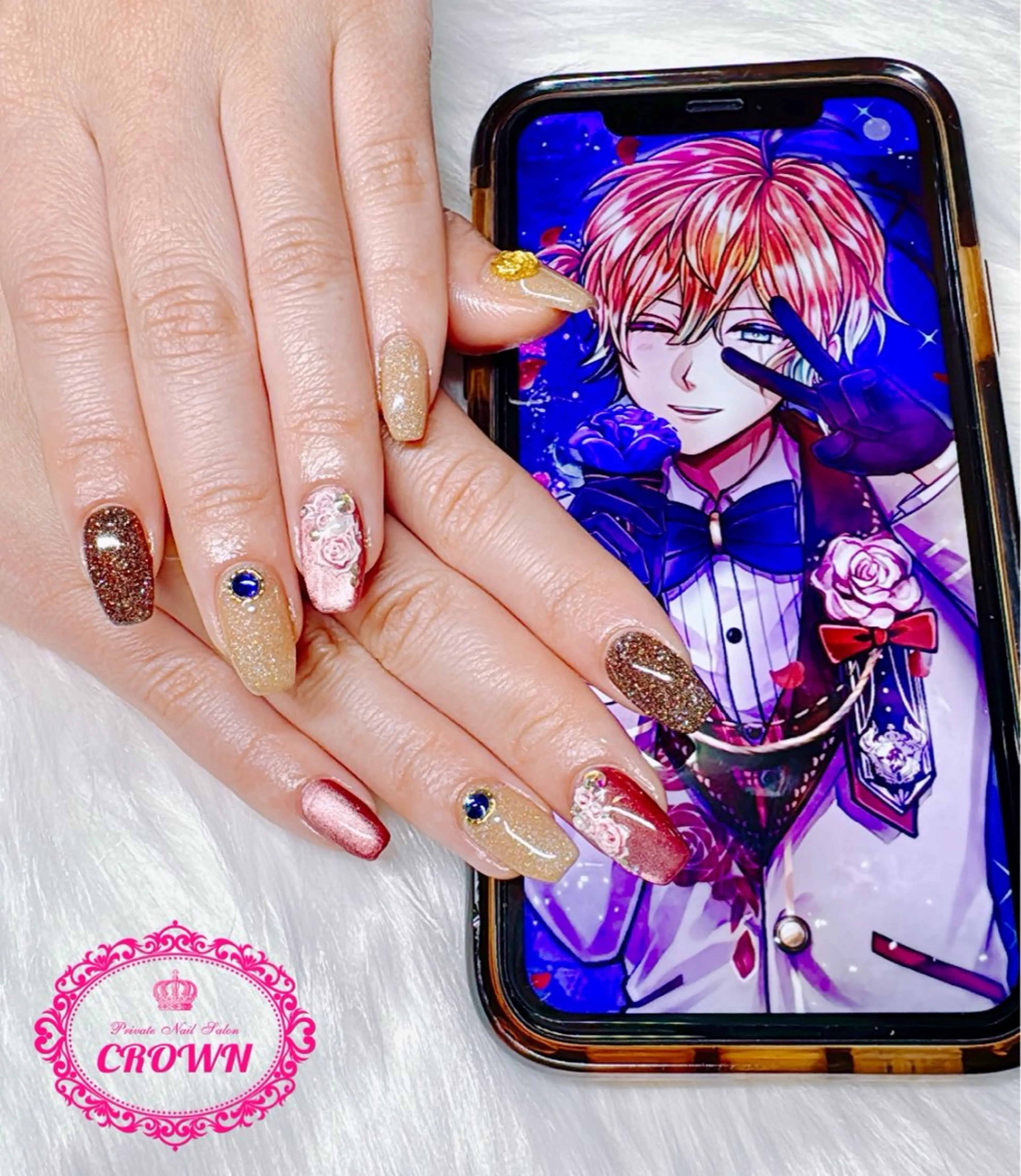 ネイル CROWN プライベートサロンのネイルデザイン