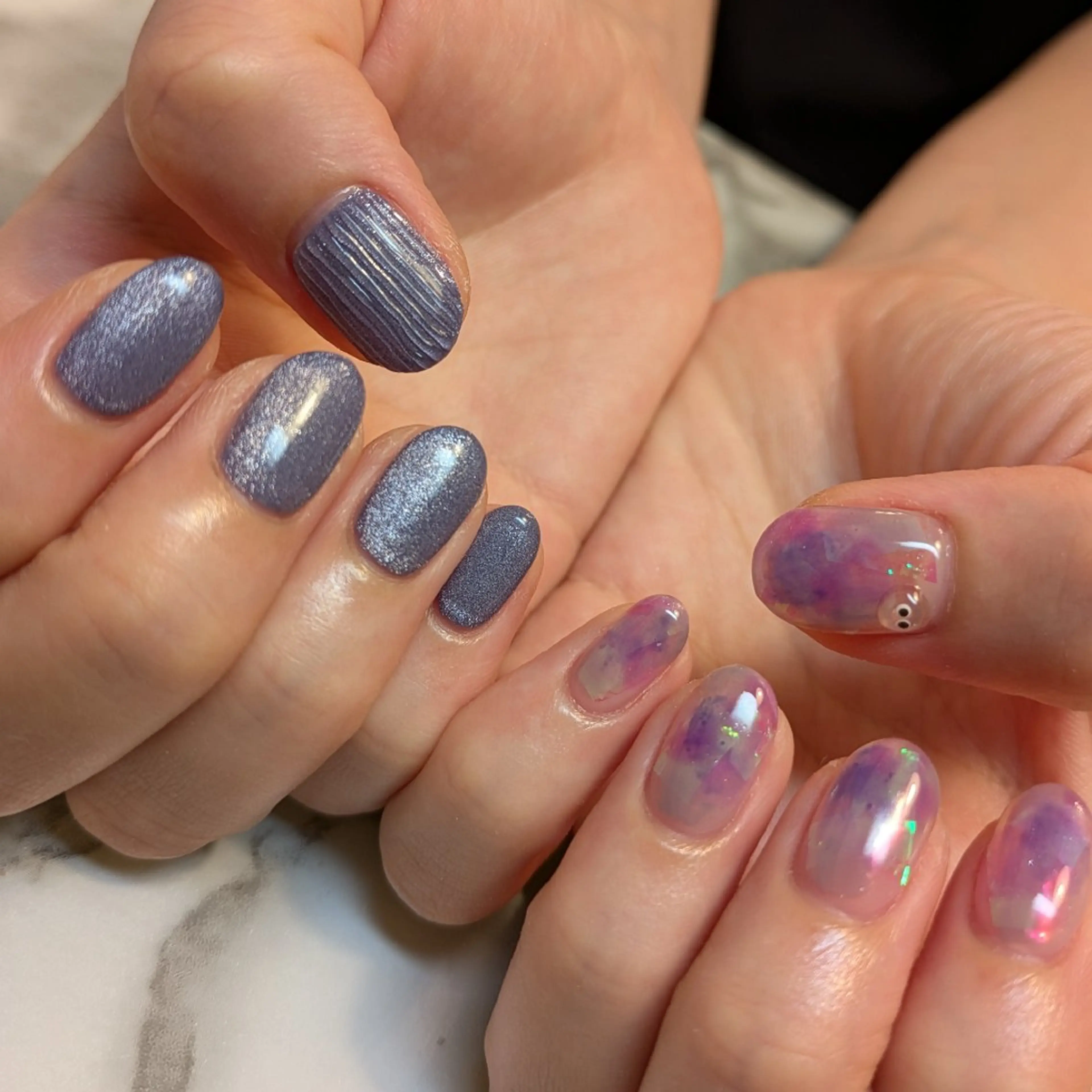 ネイル ニュアンスネイル ジェヌインネイル 河内のネイルデザイン