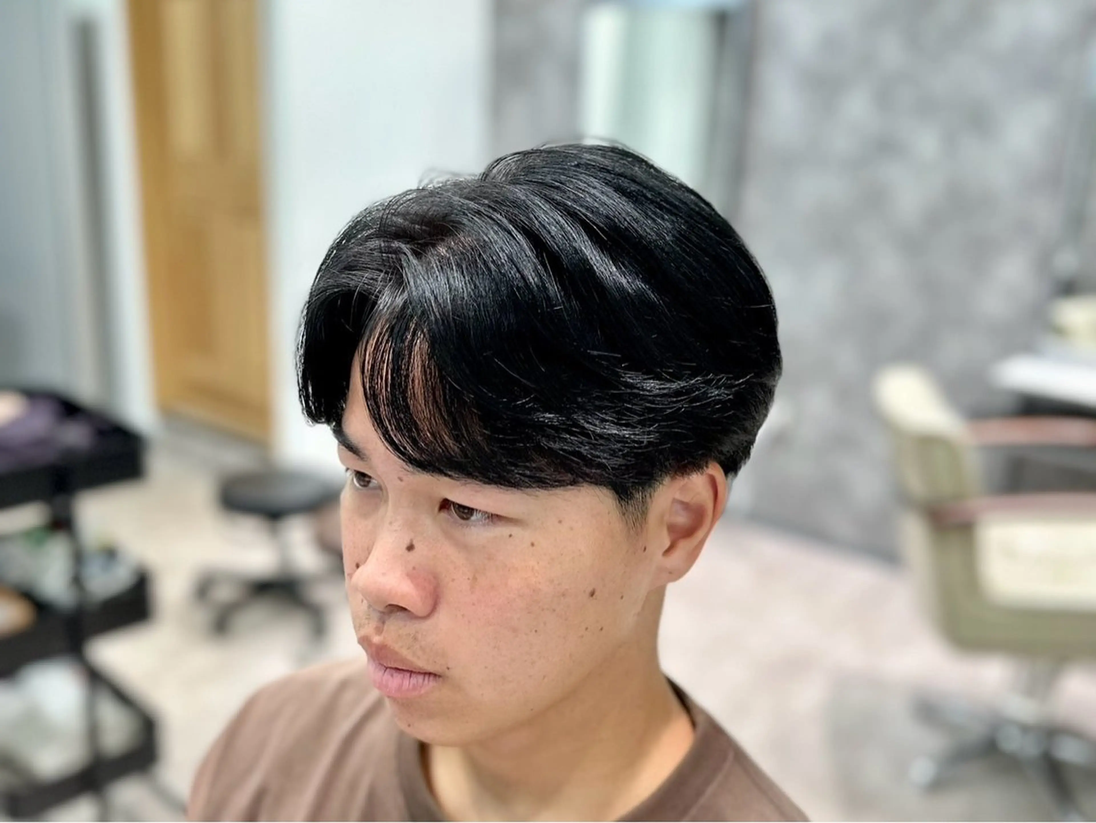 メンズ カット パーマ 進藤彪雅/メンズ/ 千葉駅【GENiE】のヘアスタイル