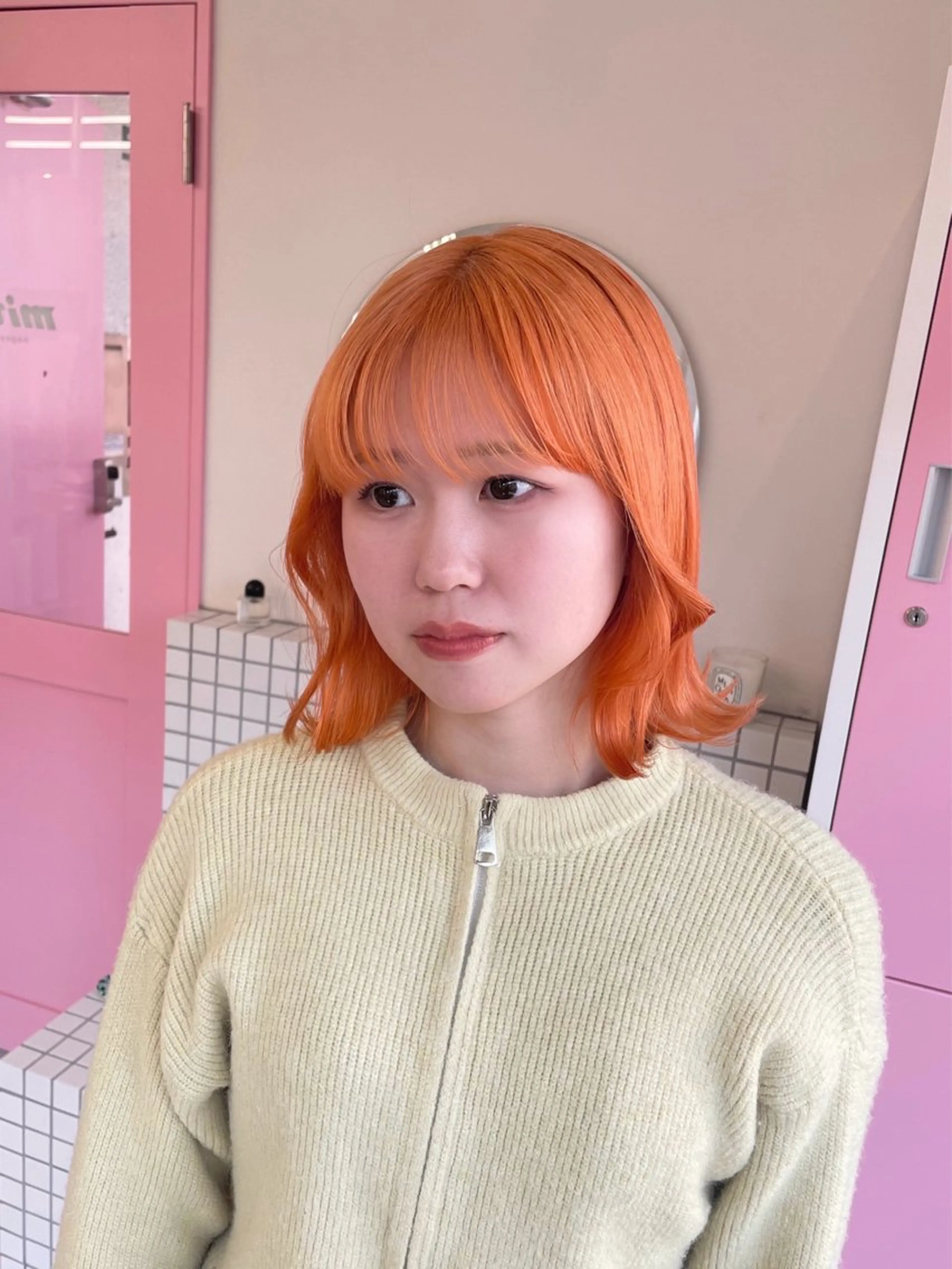 カット➕ケアブリーチ➕カラー➕トリートメント🩵🫧の写真