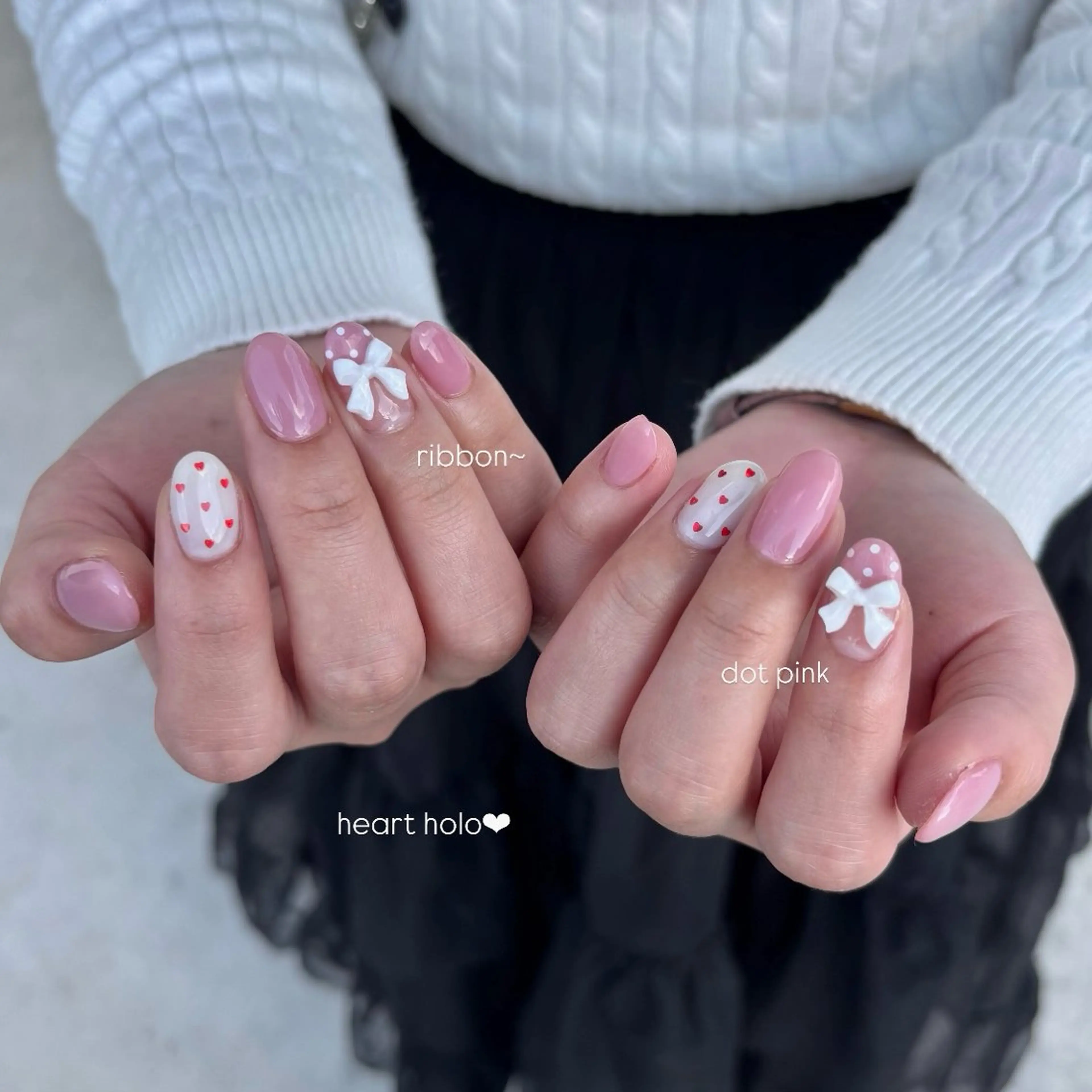 ネイル アートネイル フレンチネイル ワンカラーネイル セプトアカデミー 髙杉のネイルデザイン