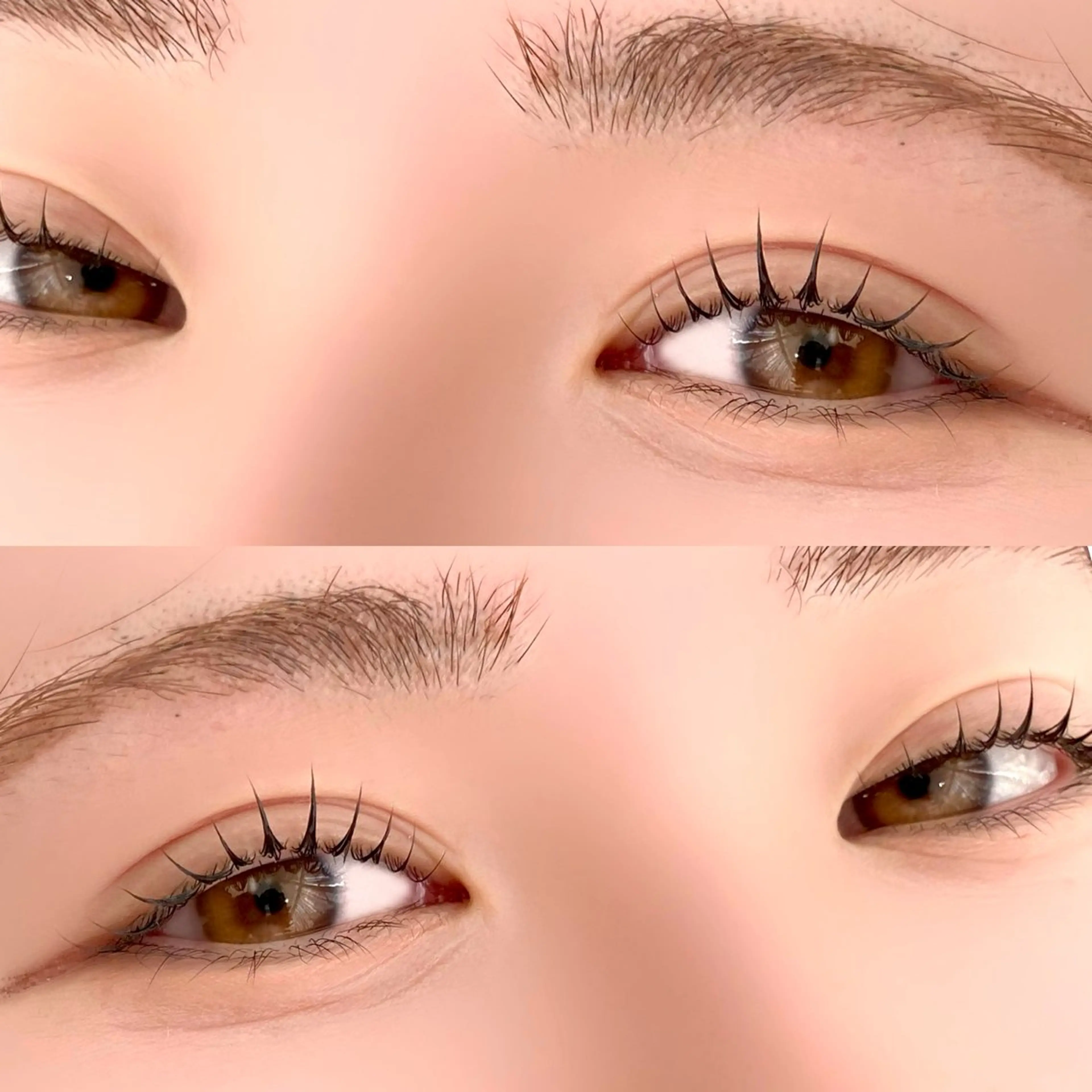 マツエク・マツパ 束感まつ毛 パリジェンヌラッシュリフト まつげパーマ 一重×まつ毛パーマ マツパ 渋谷／束感まつげ パーマ／YUKIのマツエク・マツパデザイン