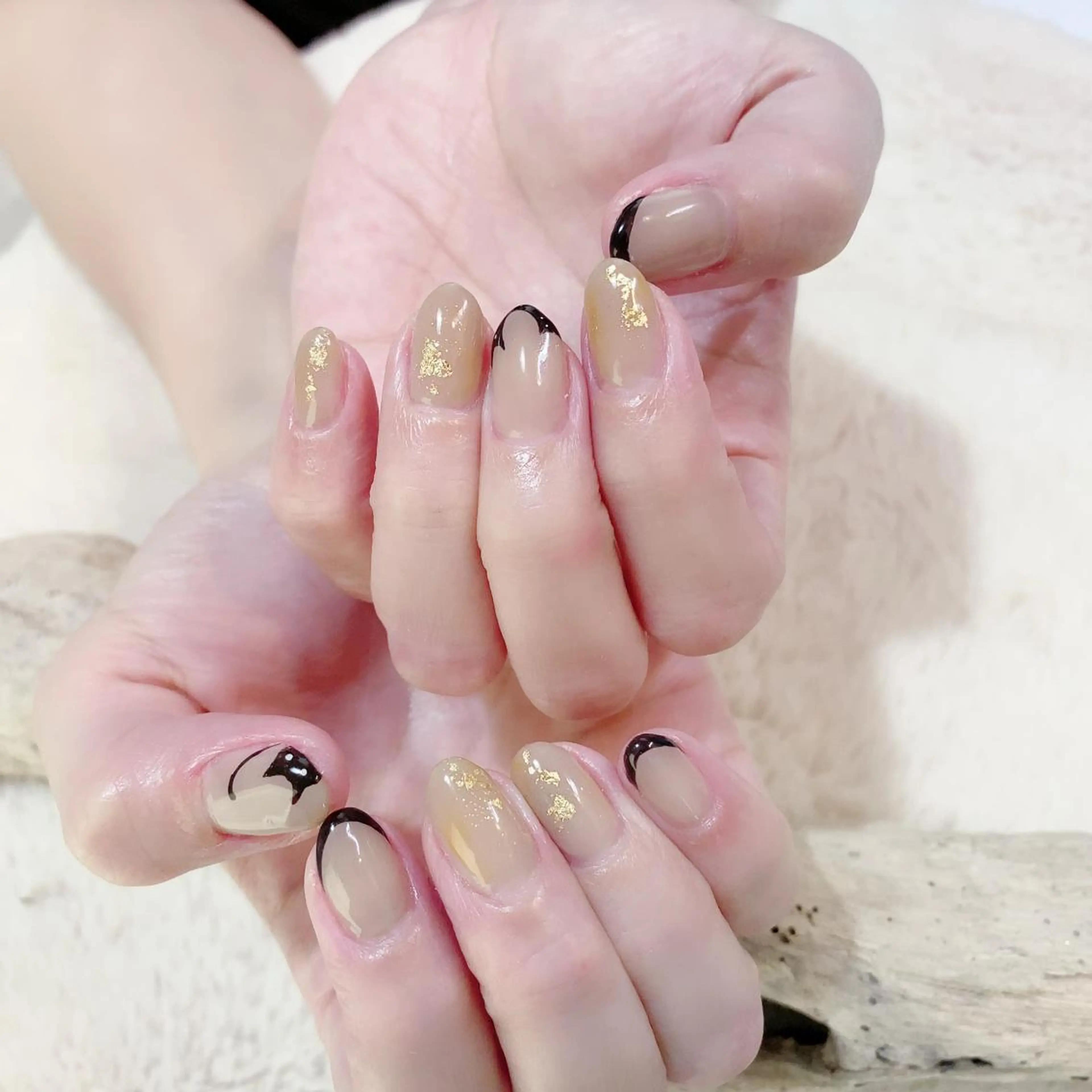 ネイル ハロウィン YAS 青柳 安代のネイルデザイン