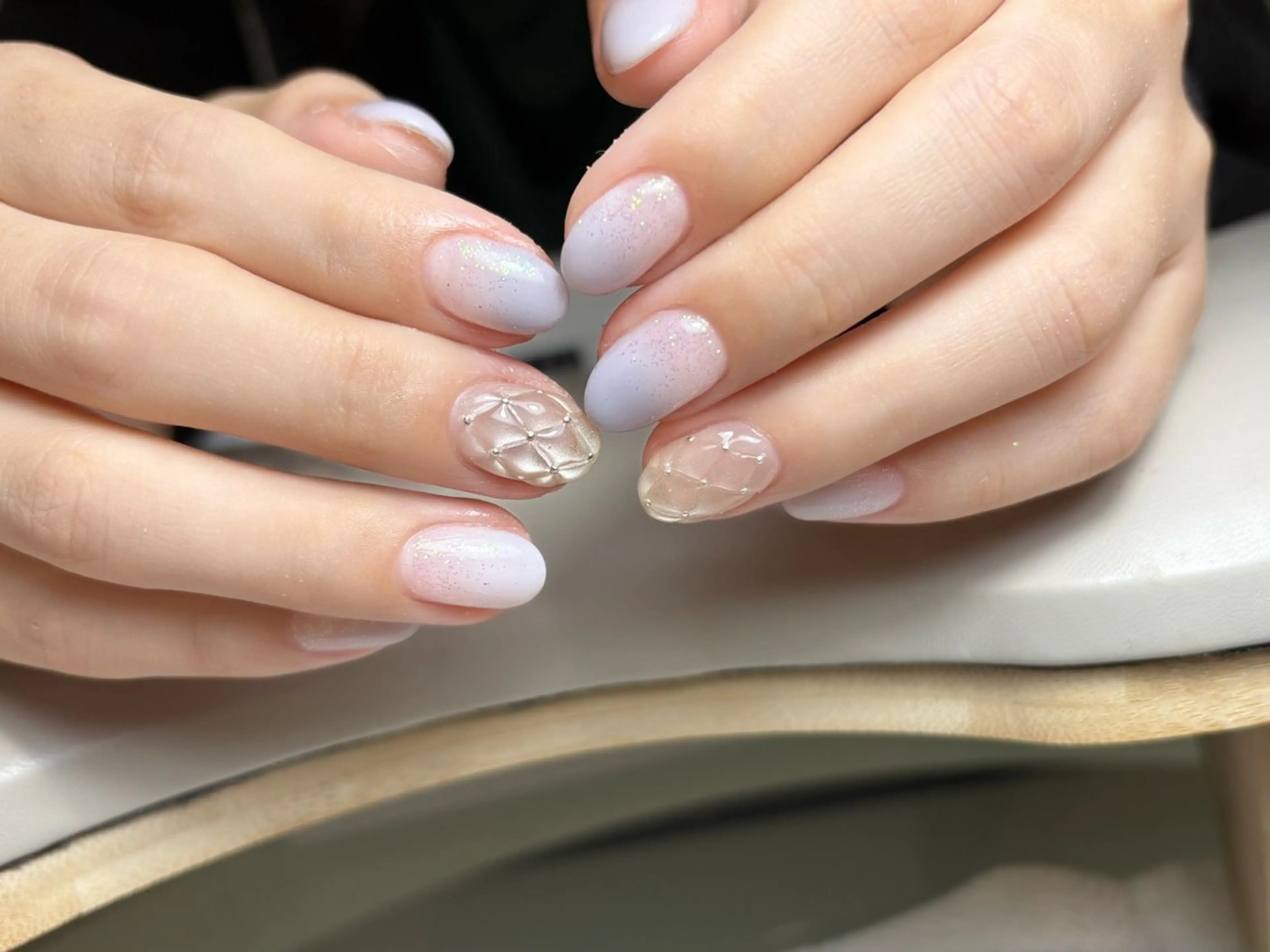 ネイル ハンドネイル r'e blanc wakaのネイルデザイン