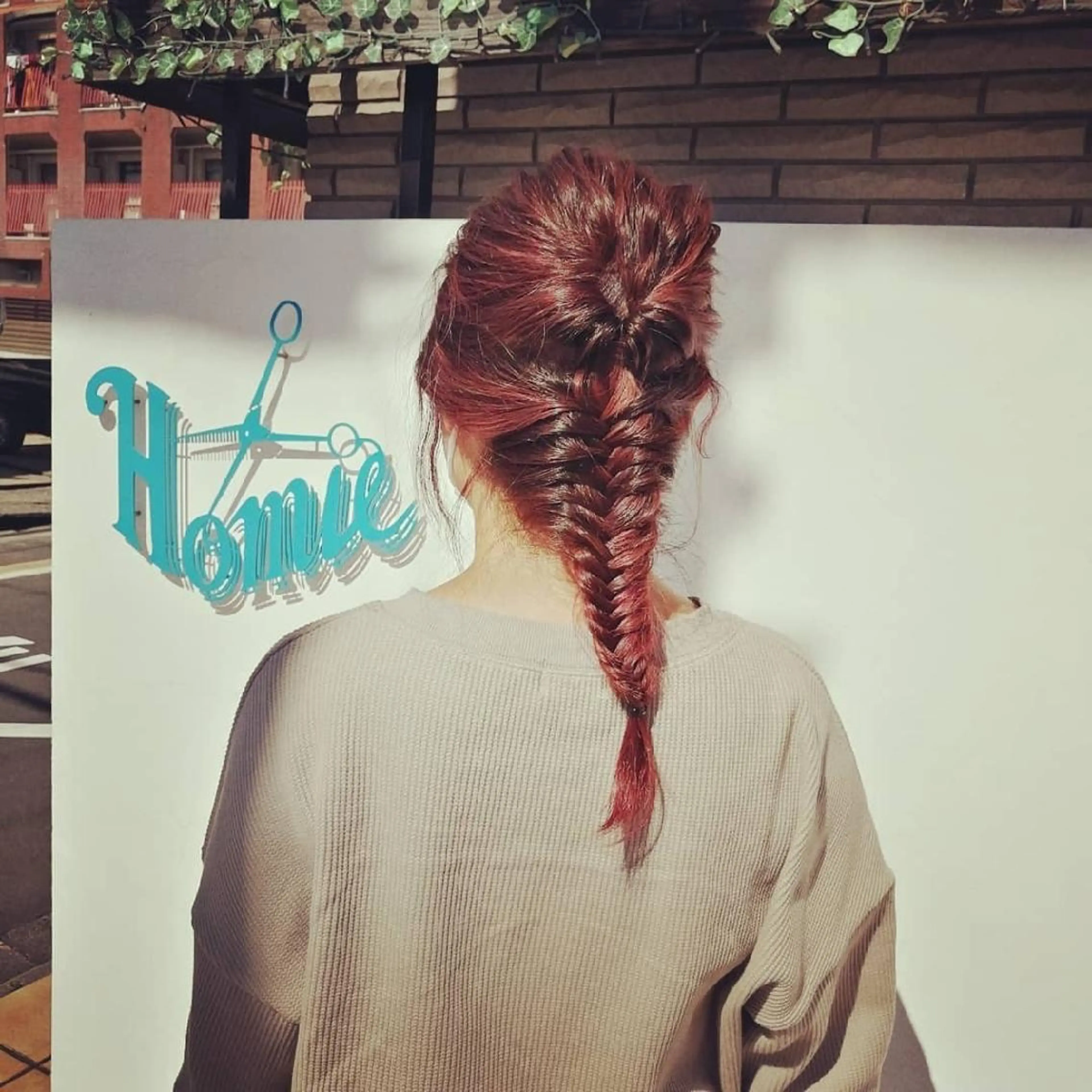 ミディアム カラー ヘアカラー Homie 所属・★竹本 千春★のヘアスタイル