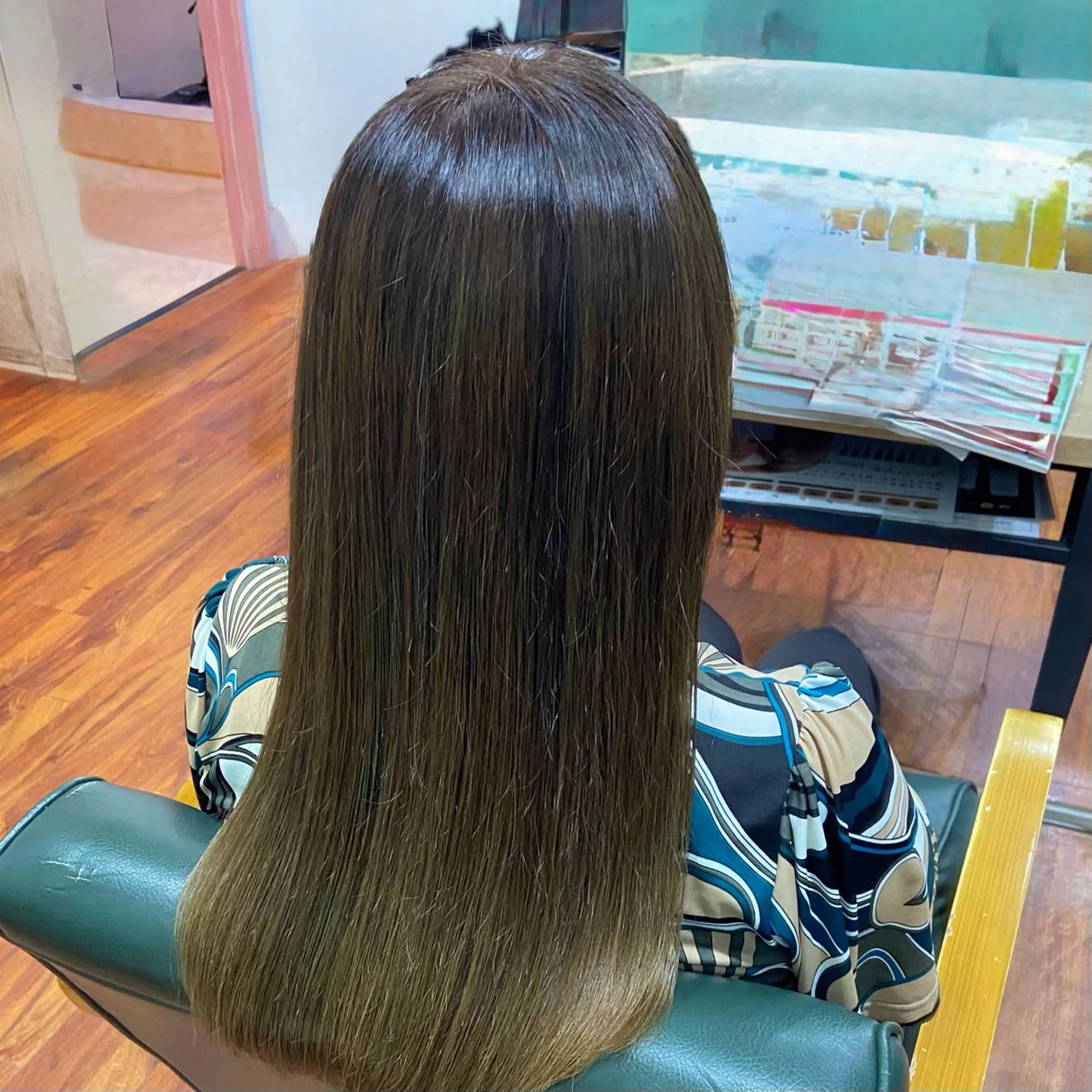 【40%OFF⛄️】カット➕明るい白髪染めカラー➕ケアトリートメントの写真