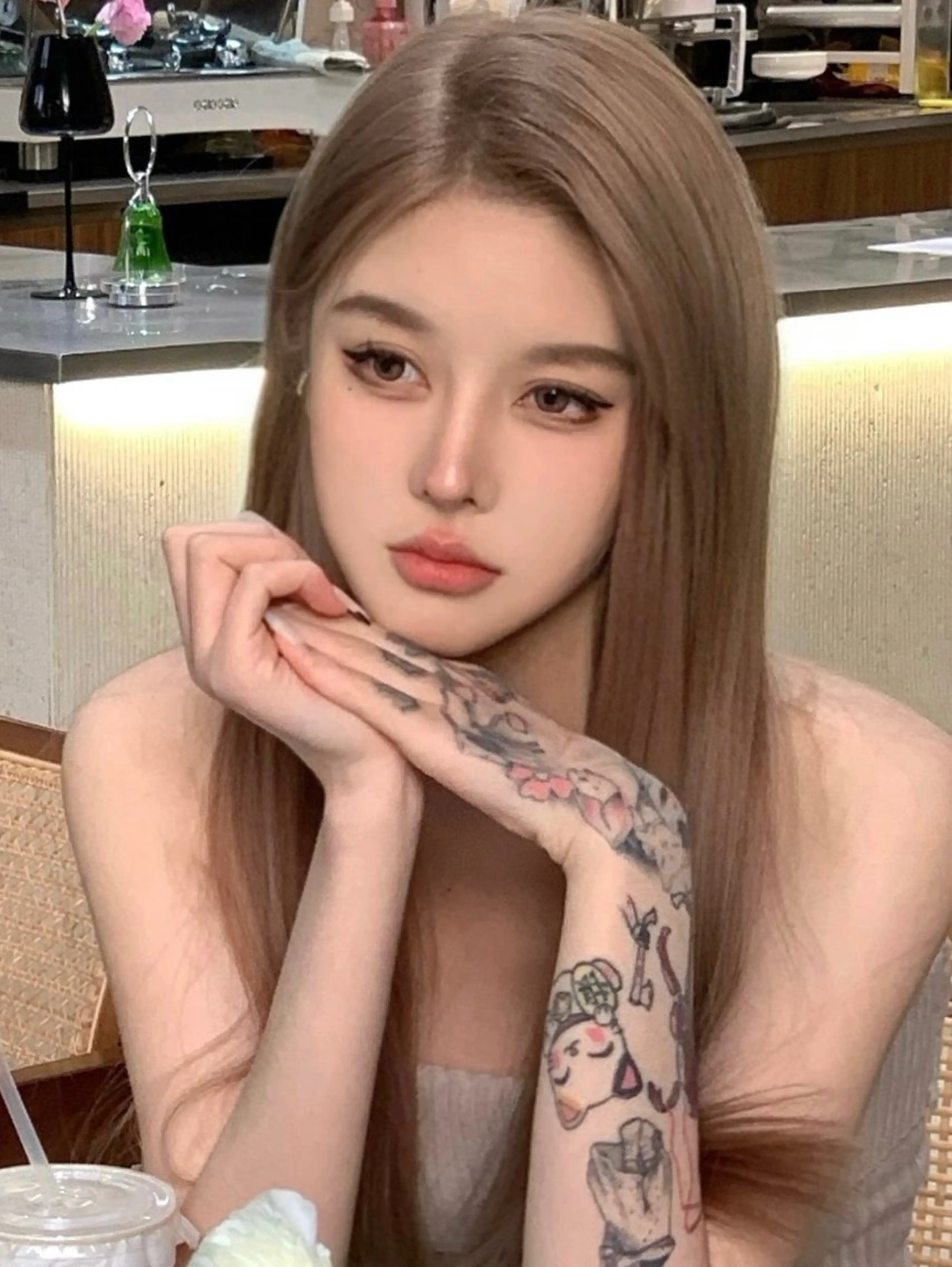 ロング カラー ワンホンヘア ケラチン/Kaitoのヘアスタイル