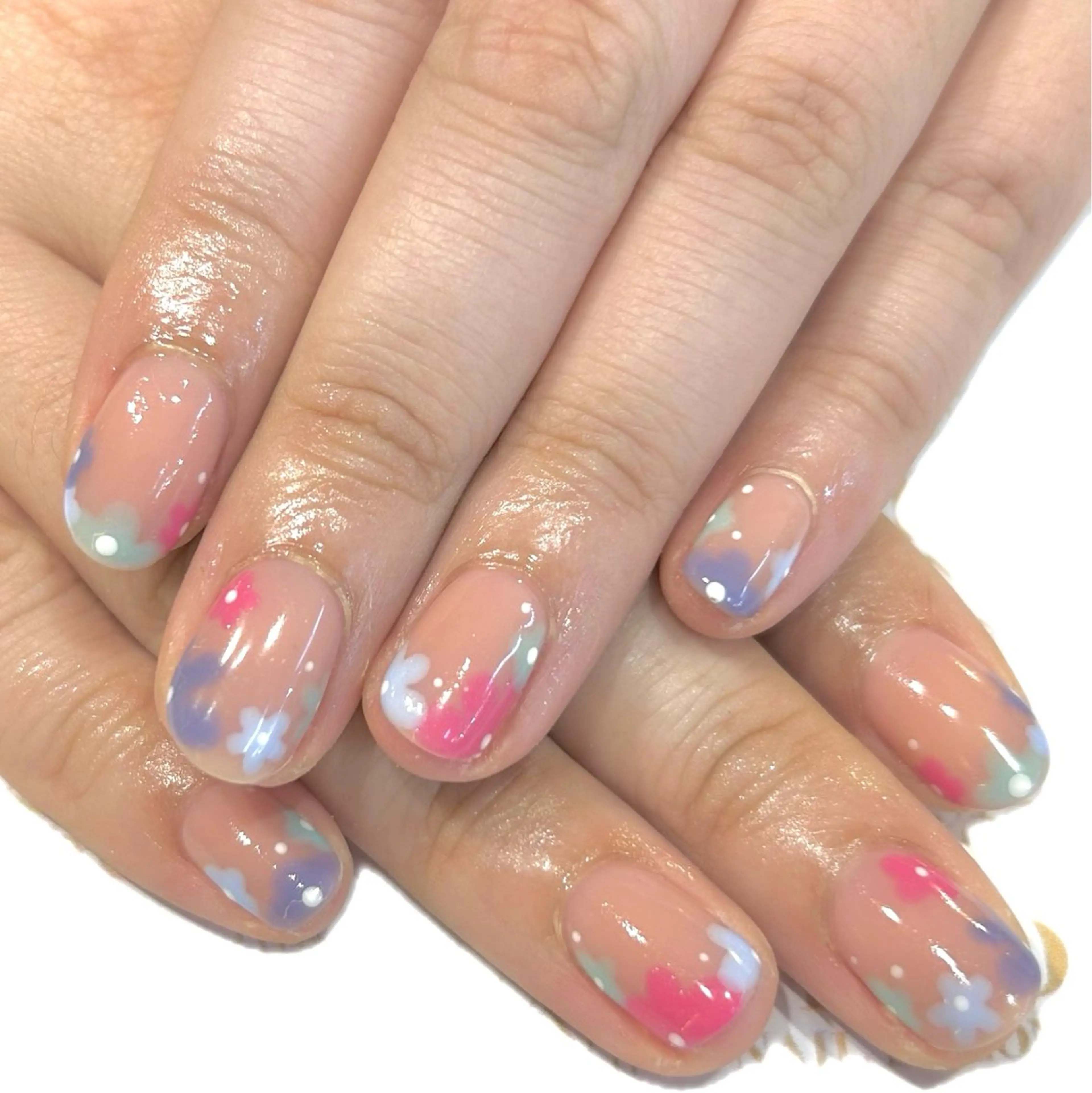 ネイル ハンドネイル AURORA eyelash&nail salon アメ村店所属・Aurora Sakiのネイルデザイン