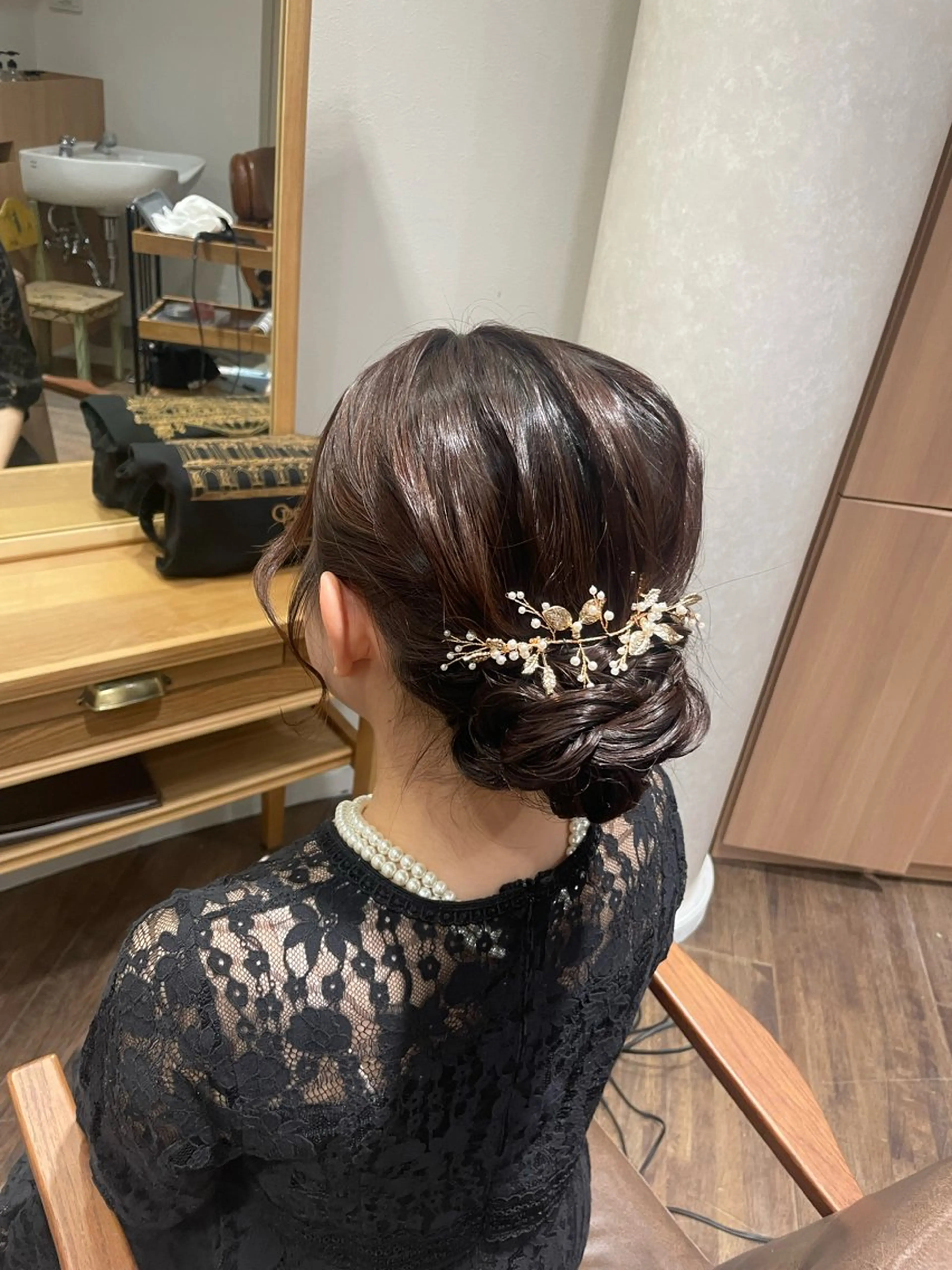 ヘアアレンジ ヘアセット アレンジ🎀ツヤ髪✨ 北野亜優実‪🌱‬のヘアスタイル