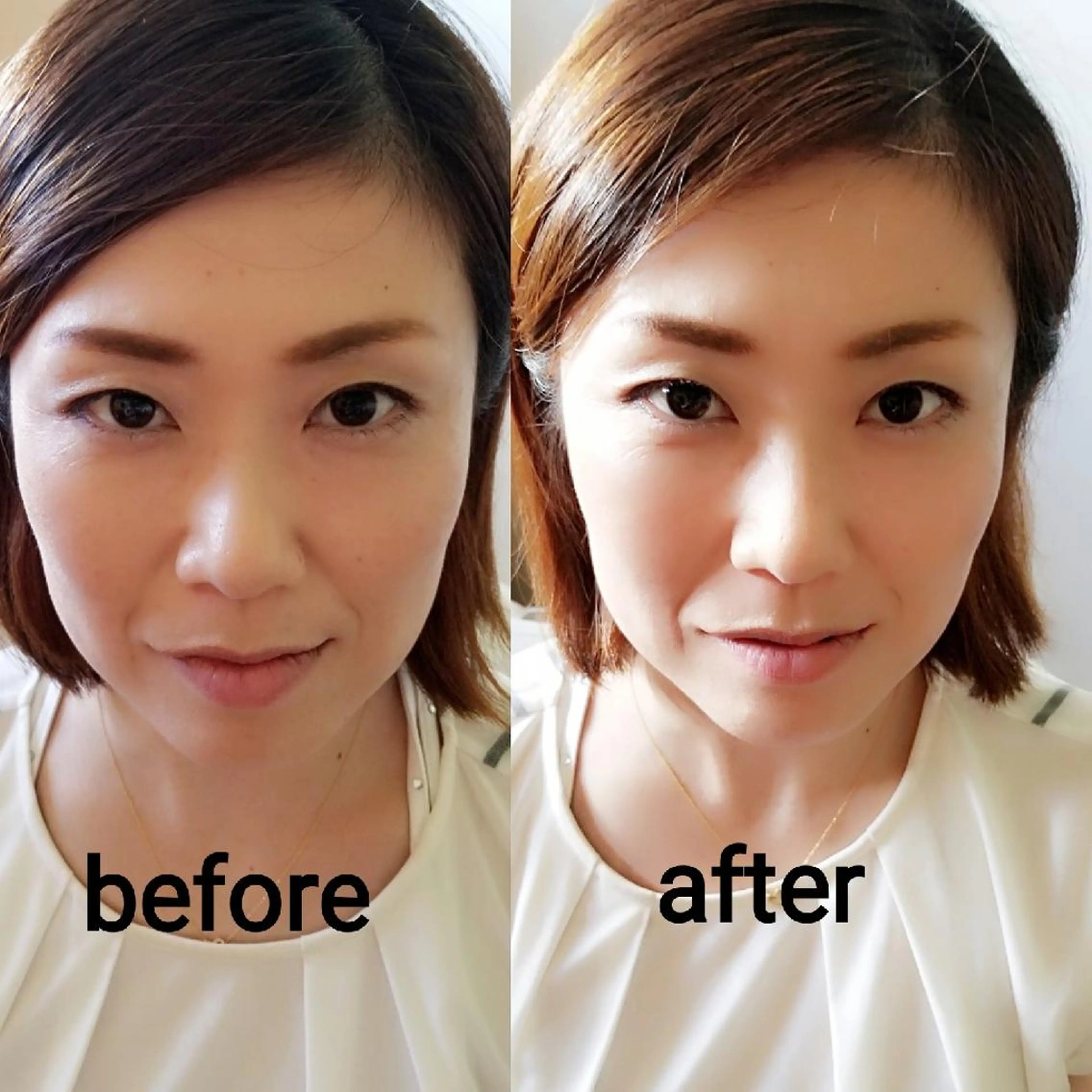 まつげや所属・田中 奈緒のヘアスタイル