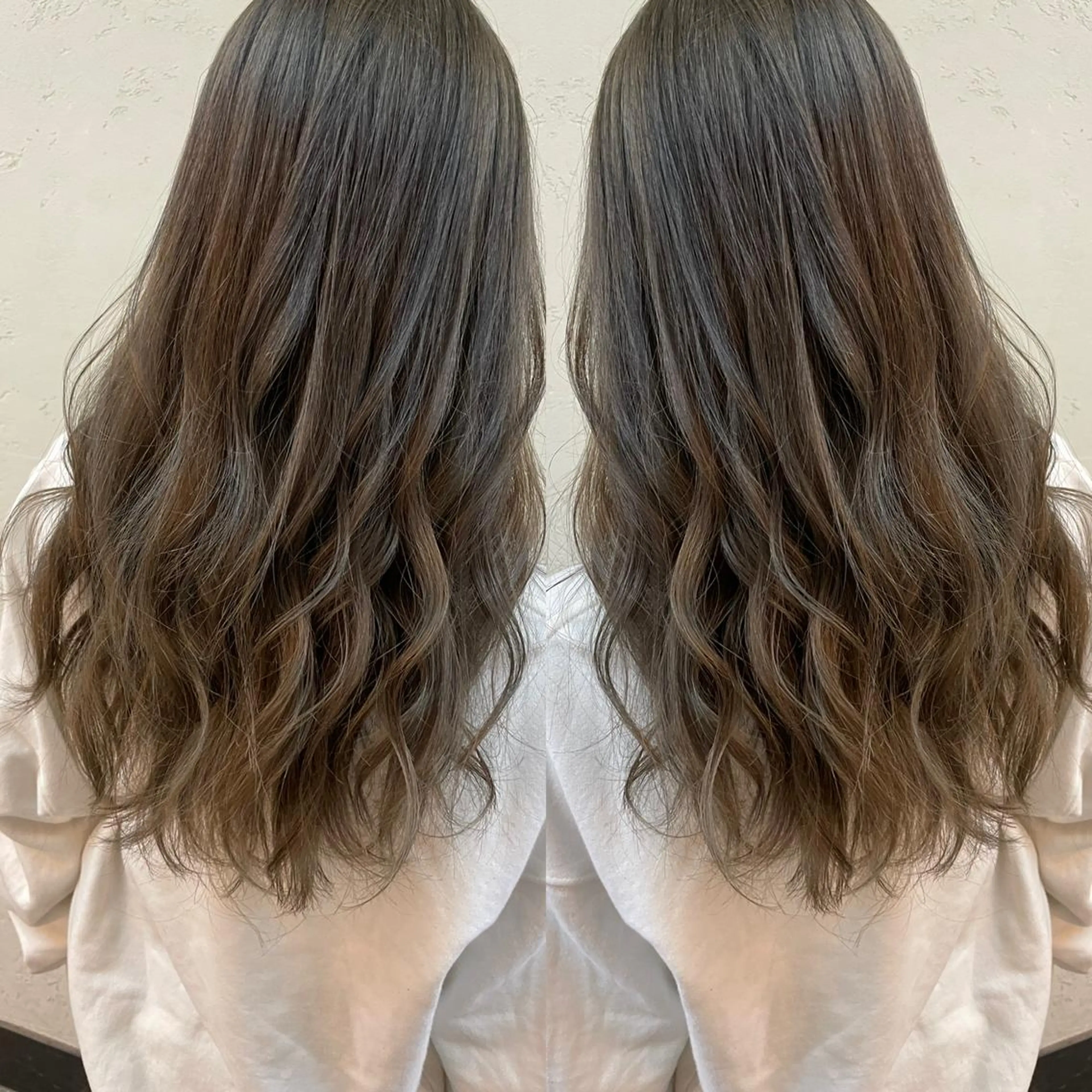 ロング ヘアカラー 大泉 美久のヘアスタイル