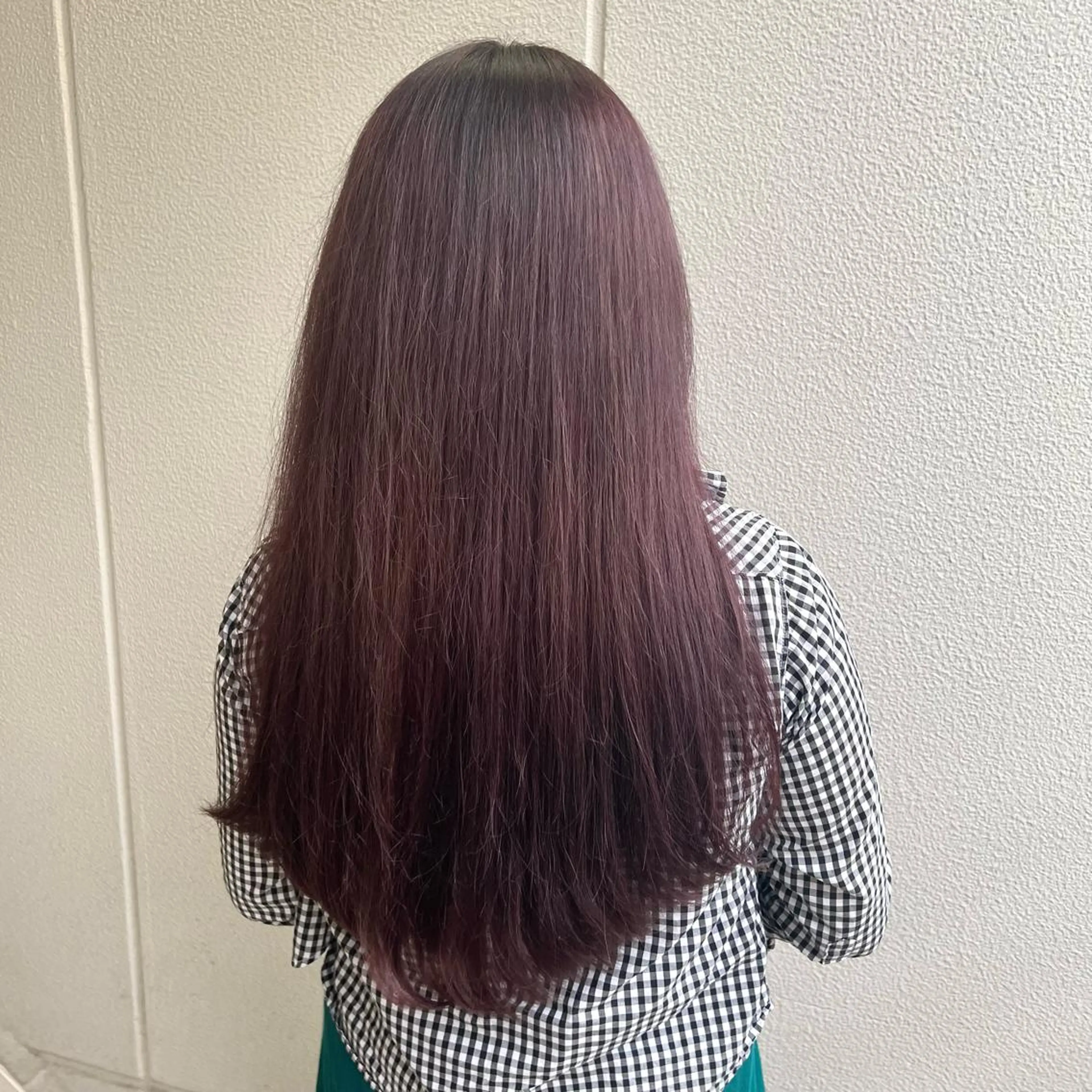 ロング カラー ブリーチ ラベンダーカラー アンククロス青山店所属・ANKHCROSS りりあのヘアスタイル