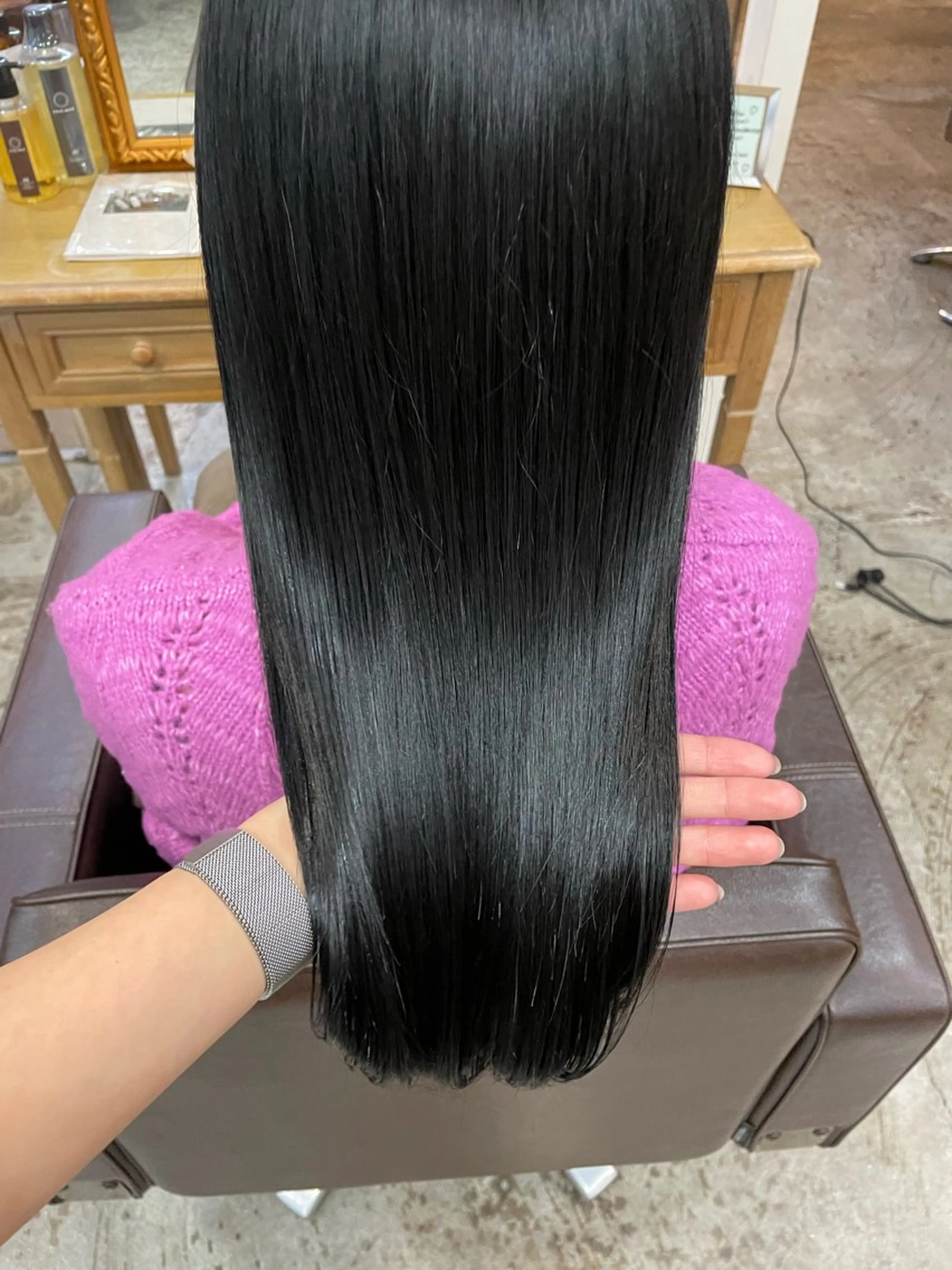 ロング カラー 髪質改善 トリートメント 髪質改善/髪質改善カ ラー/TOKIのヘアスタイル