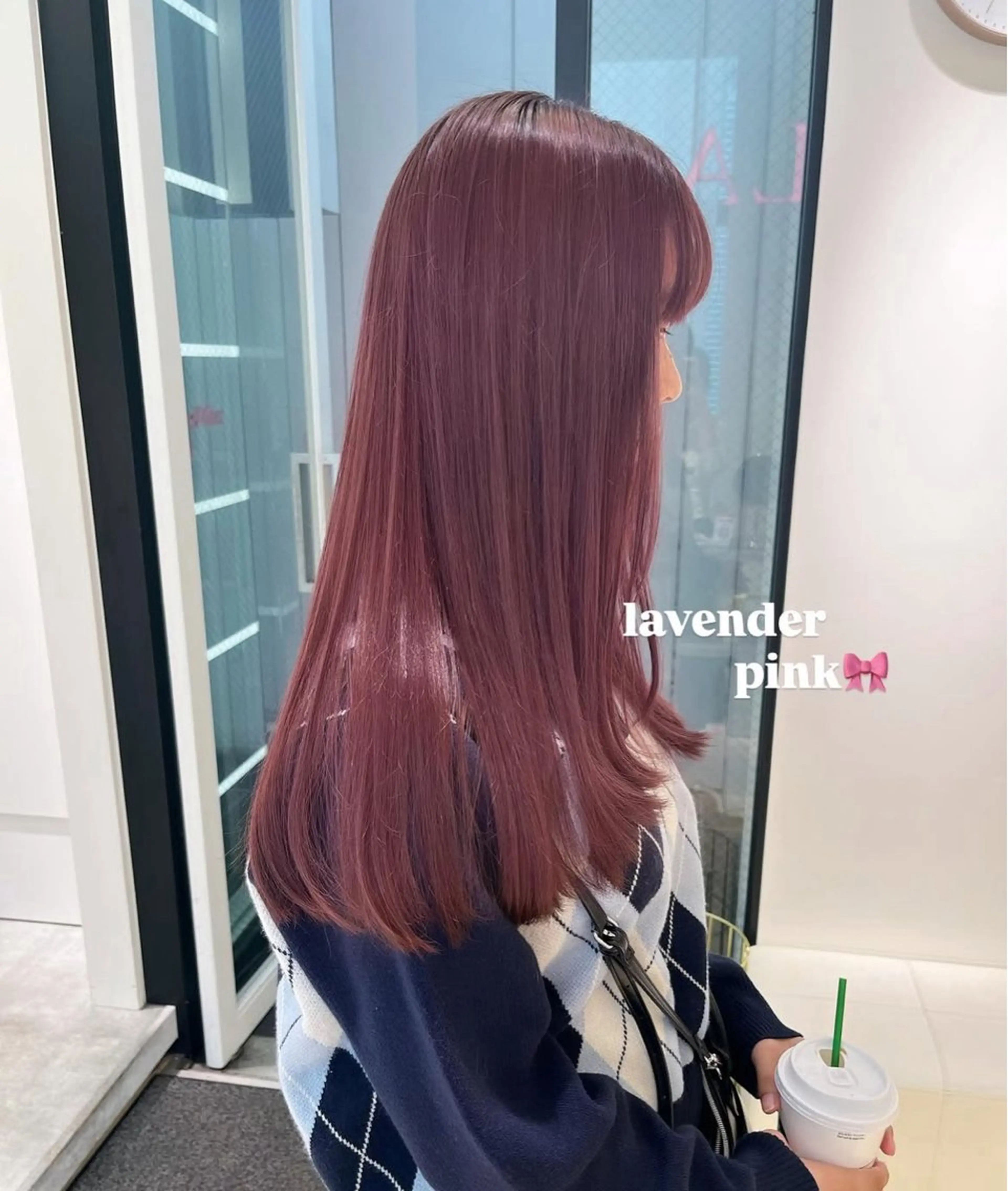 ロング カラー ブリーチ ラベンダーカラー ピンクカラー カット ヘアカラー ParveMix / 山本 玲南🫧🪽のヘアスタイル