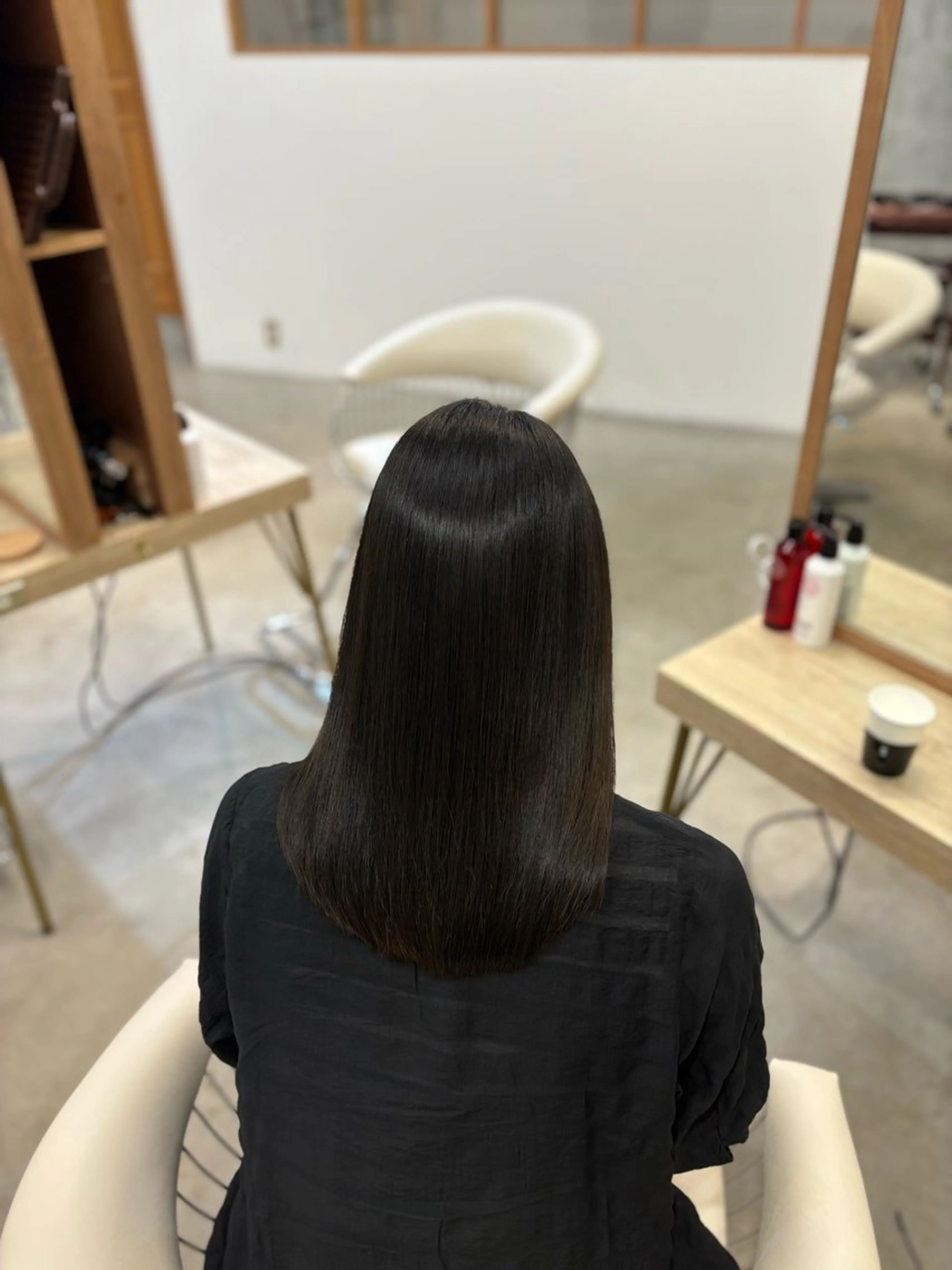 セミロング トリートメント RAF TOKYO恵比寿店所属・ﾊﾙﾅ🌸 髪質改善のヘアスタイル