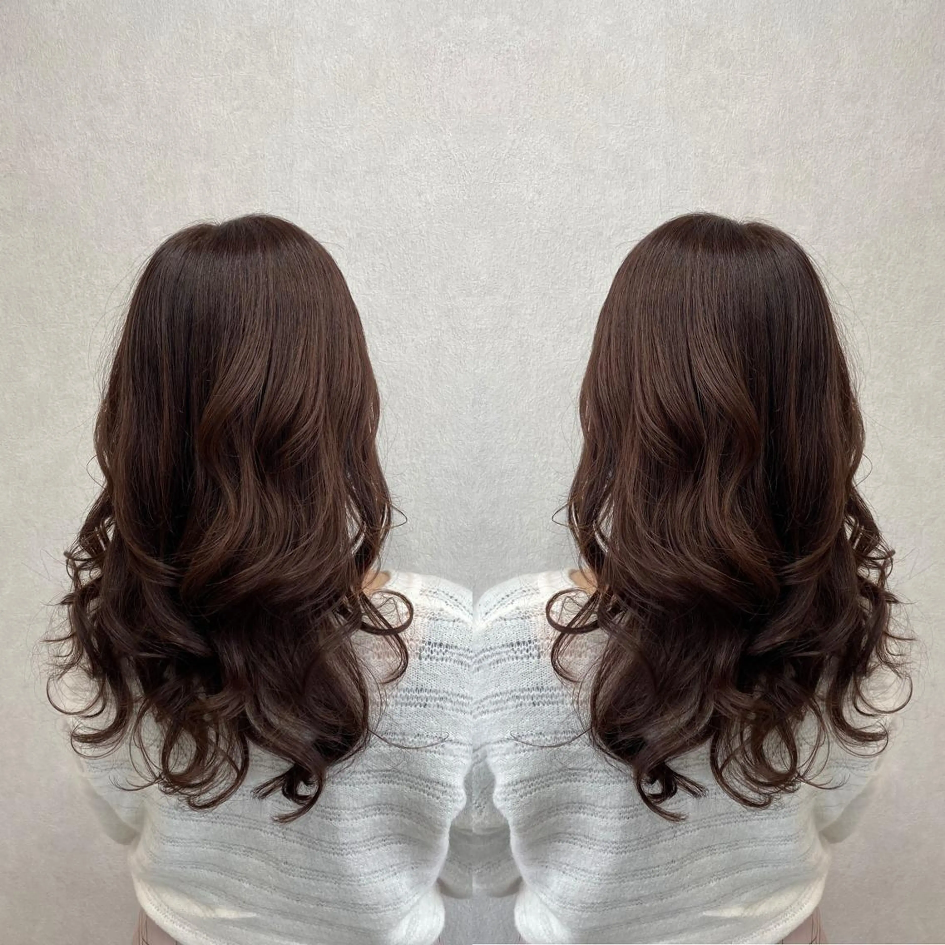 ロング カラー カット トリートメント tocca 💜石田愛結💜のヘアスタイル