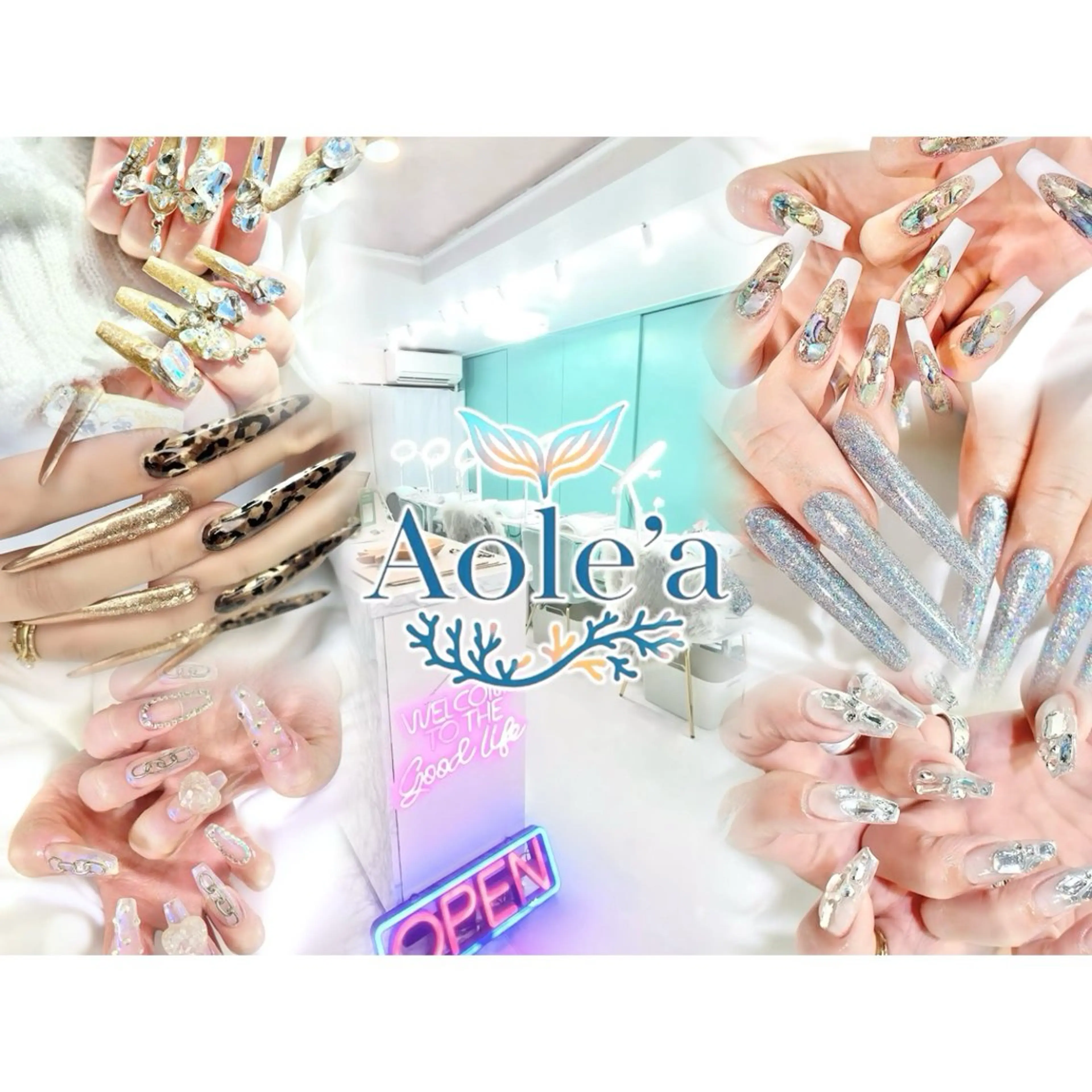 【急募！オフなし限定/ネイル写真モデル✨】デザインおまかせ派手スカルプ‼️の写真