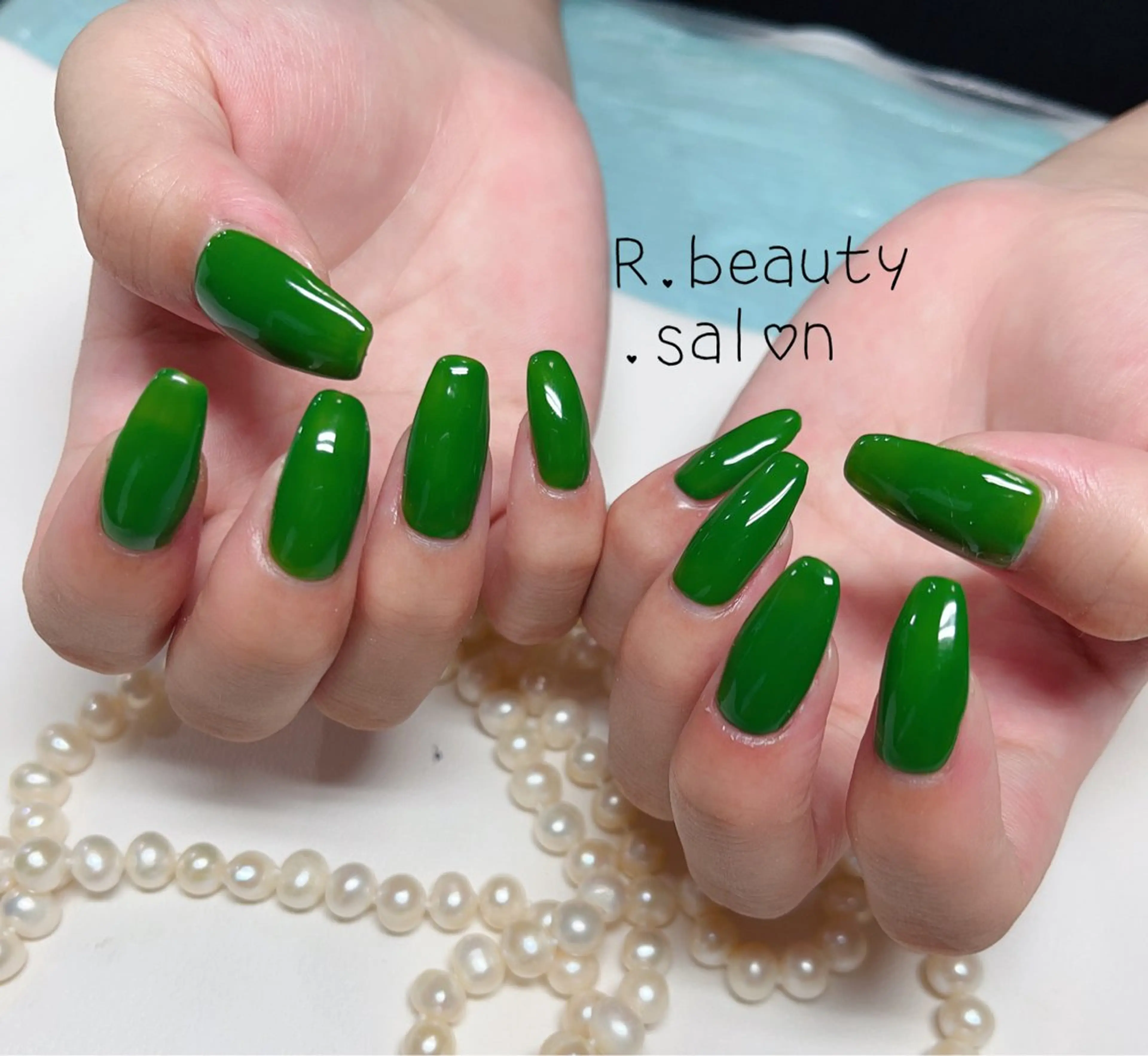 ソフトジェルオフ込み☆甘皮ケア付き☆ワンカラーorラメグラ♪1色追加の場合+500円※平日17：00までの写真