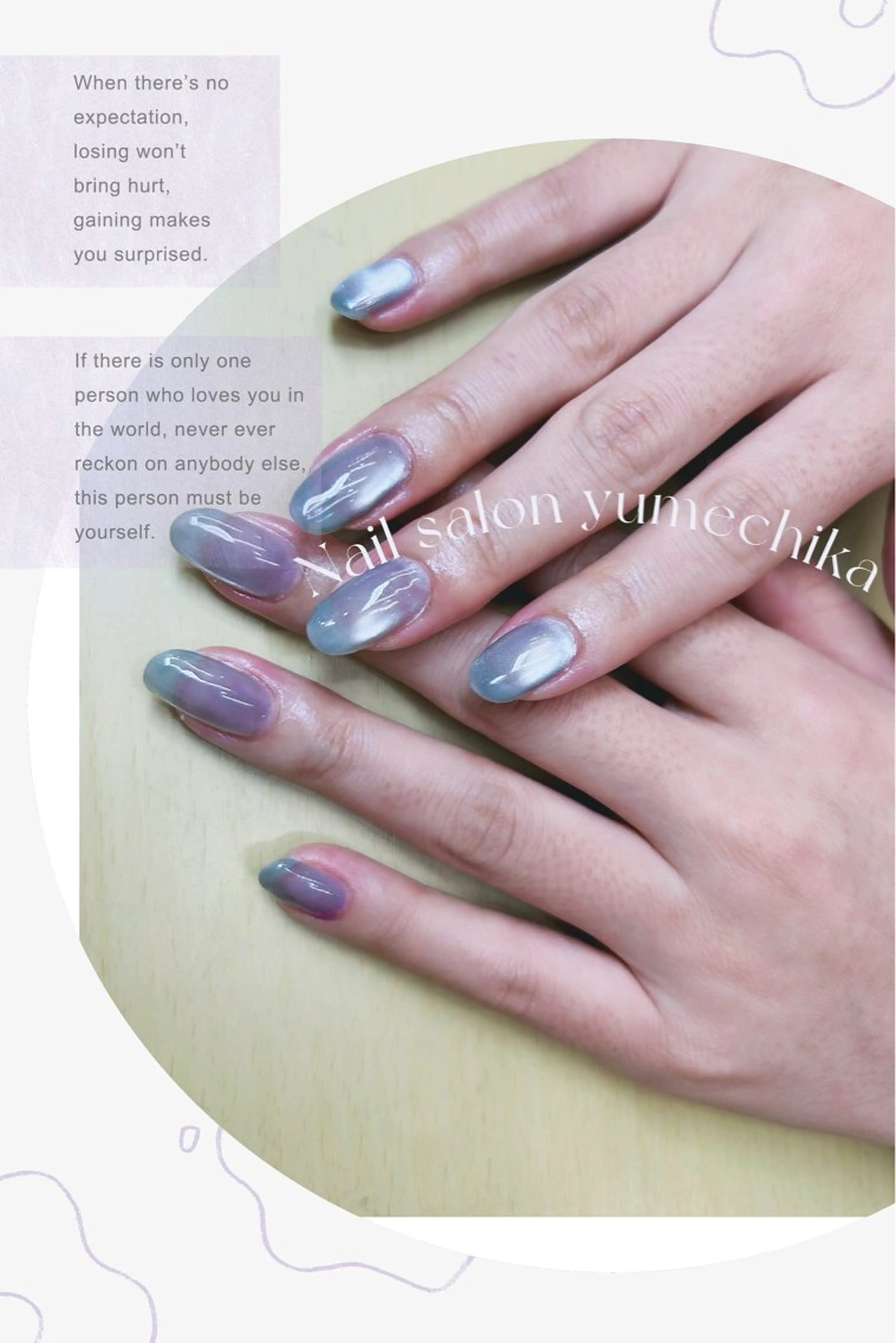 ネイル マグネットネイル Nail salon Yumechika所属・Nail salon Yumechikaのネイルデザイン