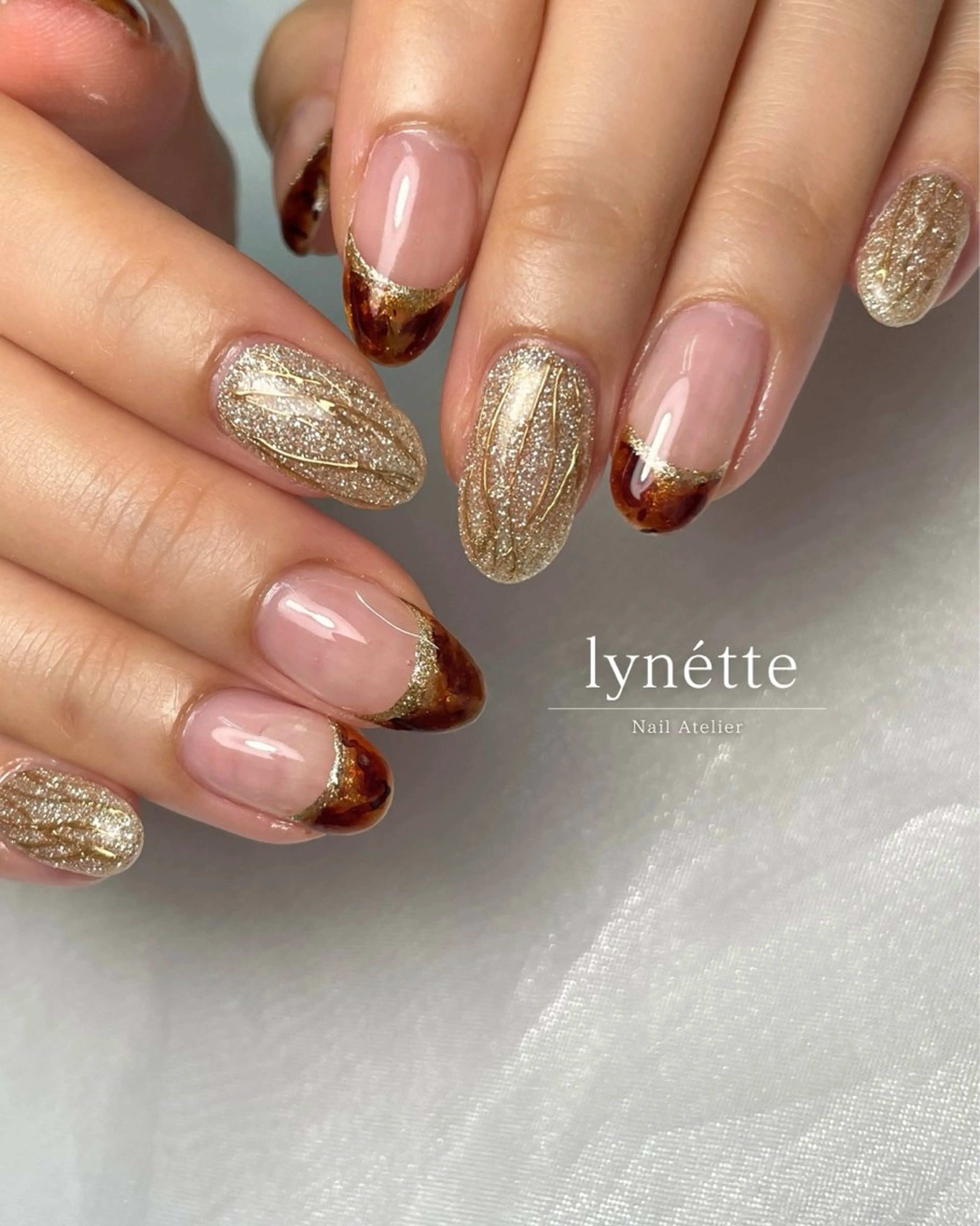 ネイル ニュアンスネイル lynétte 那覇ネイルサロンのネイルデザイン