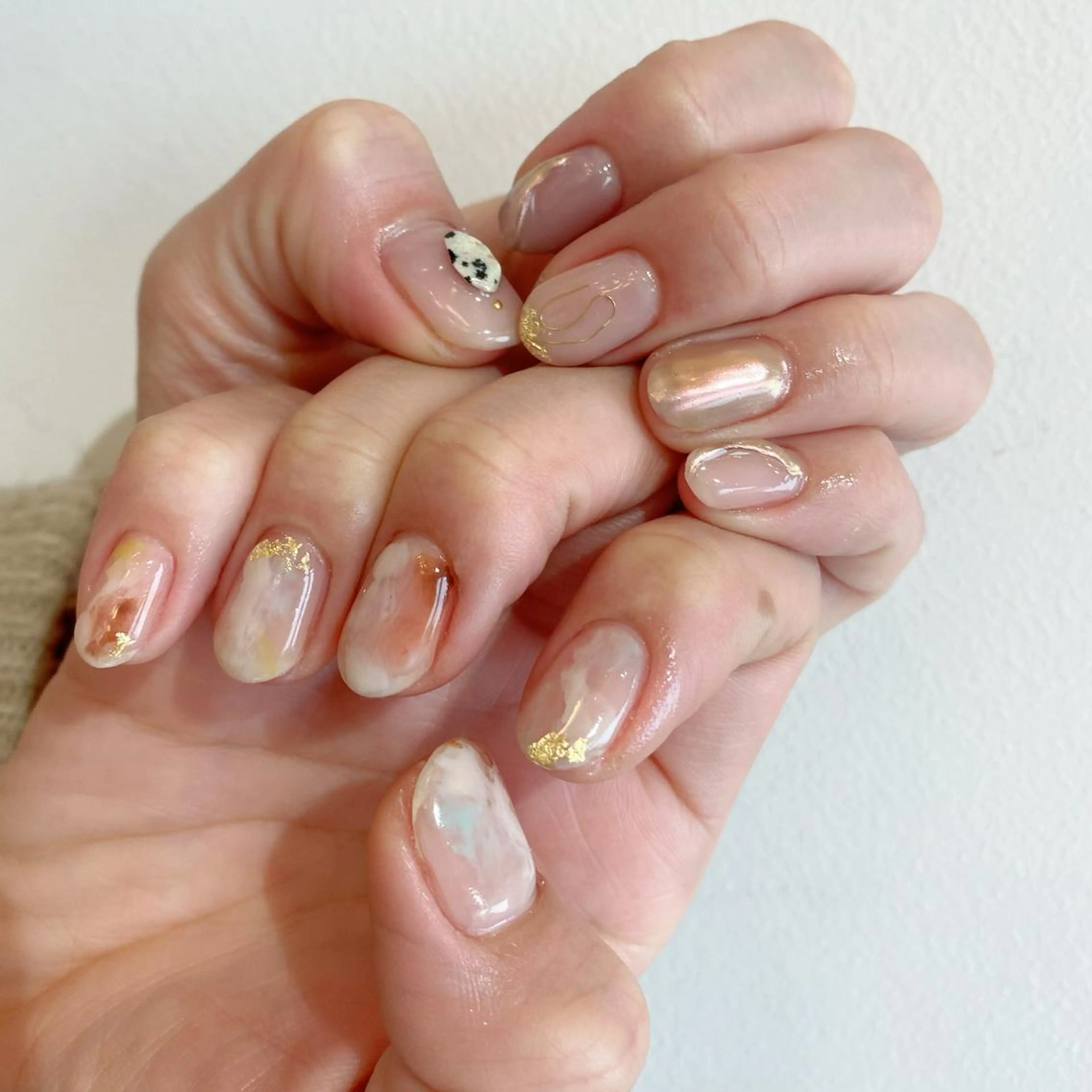 ネイル ハンドネイル Ebina Ryoのネイルデザイン