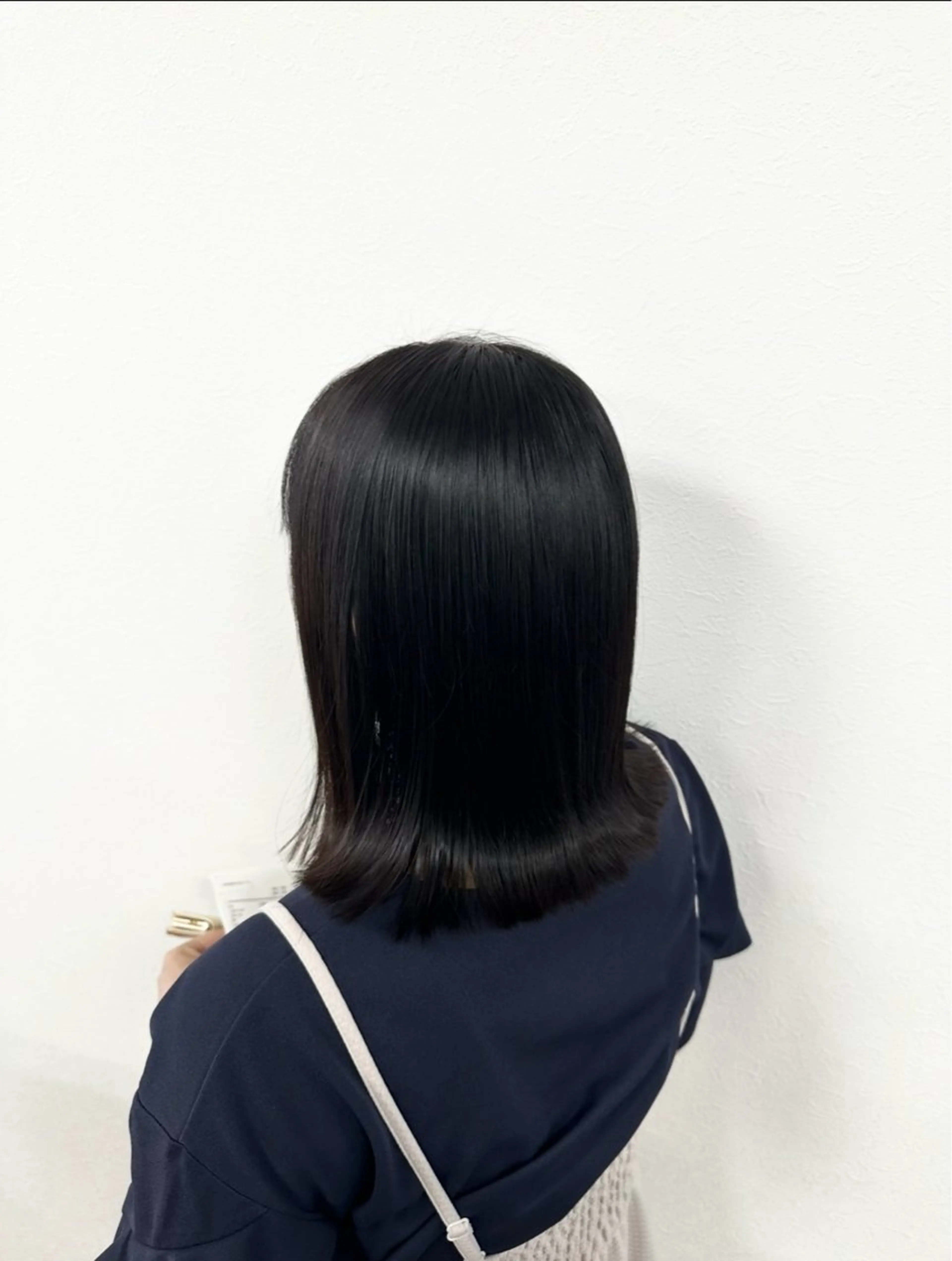 セミロング カット 縮毛矯正 enne所属・enne こさかのヘアスタイル