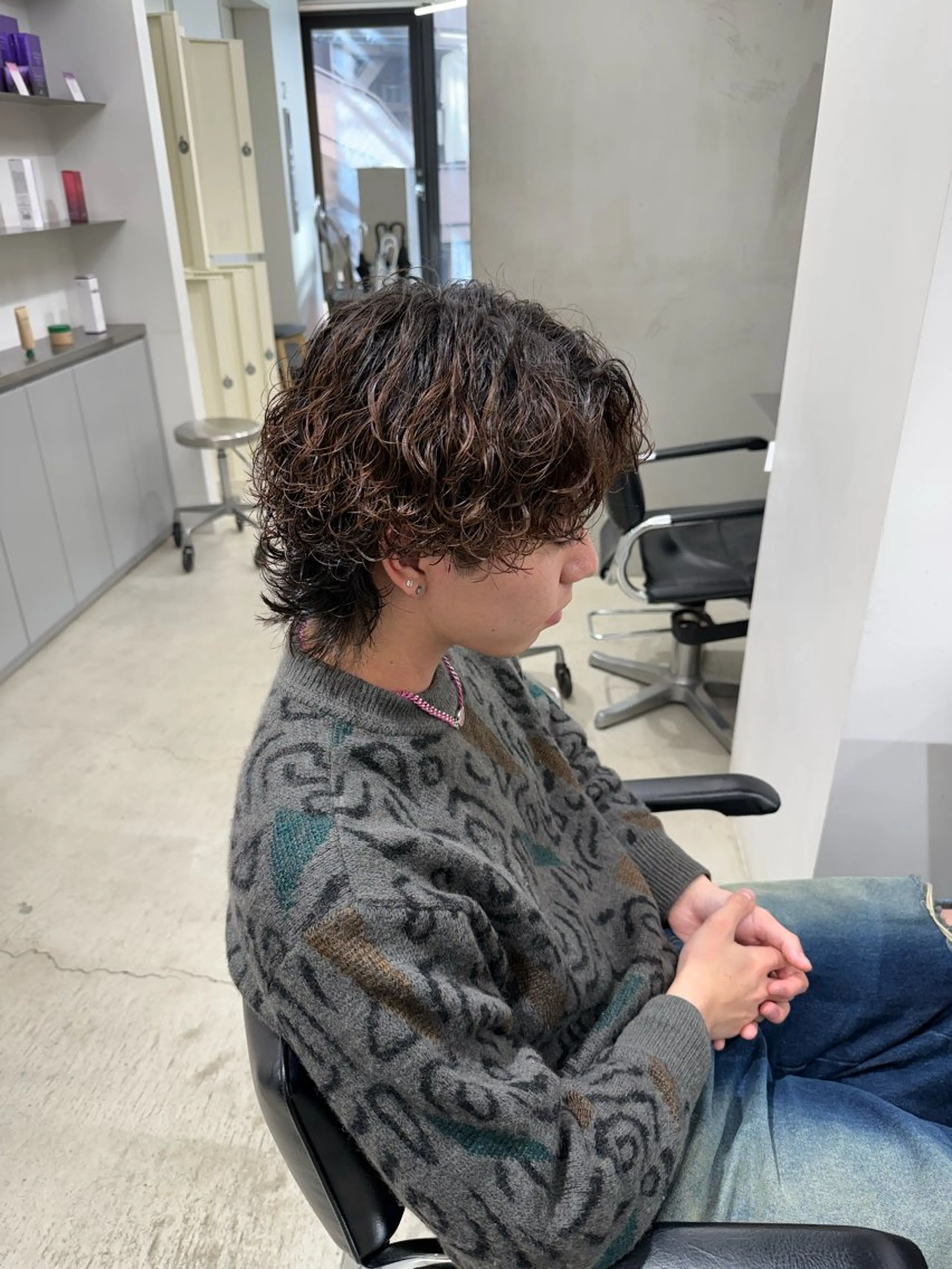 パーマ メンズ パーマ 深谷 侑亮のヘアスタイル