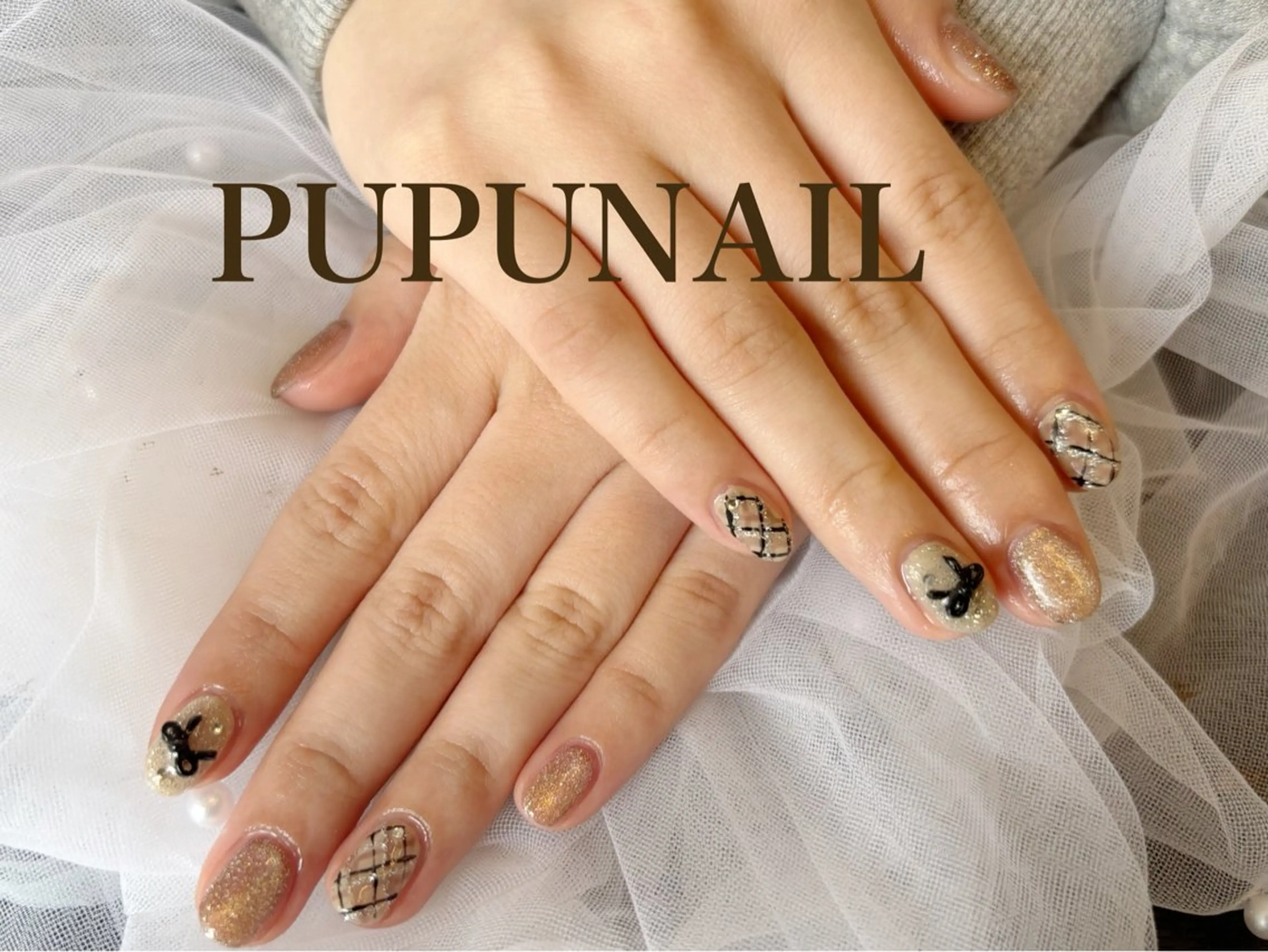 ミディアム ハンドネイル kido chieのネイルデザイン