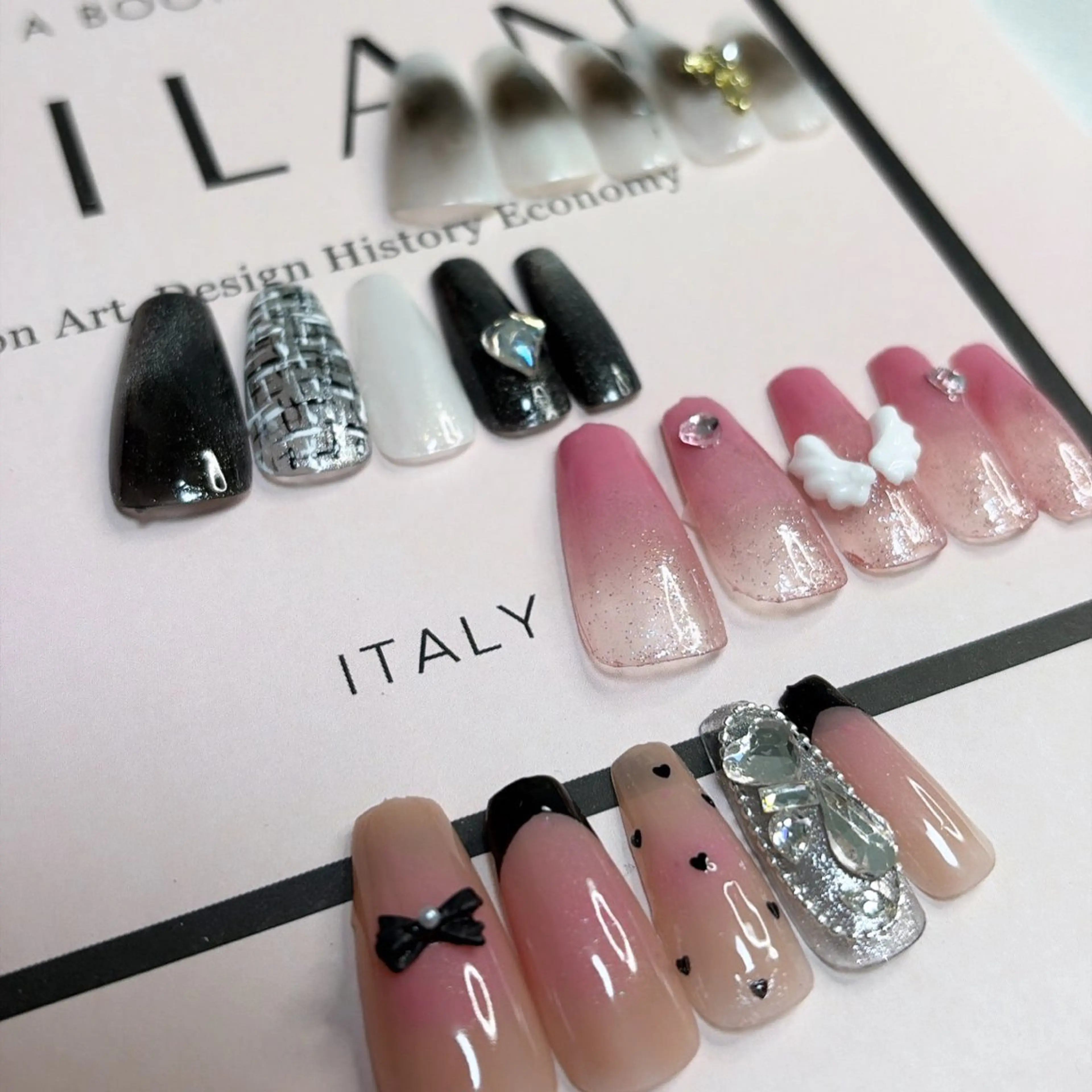 セミロング ハンドネイル soin.nail aiのネイルデザイン