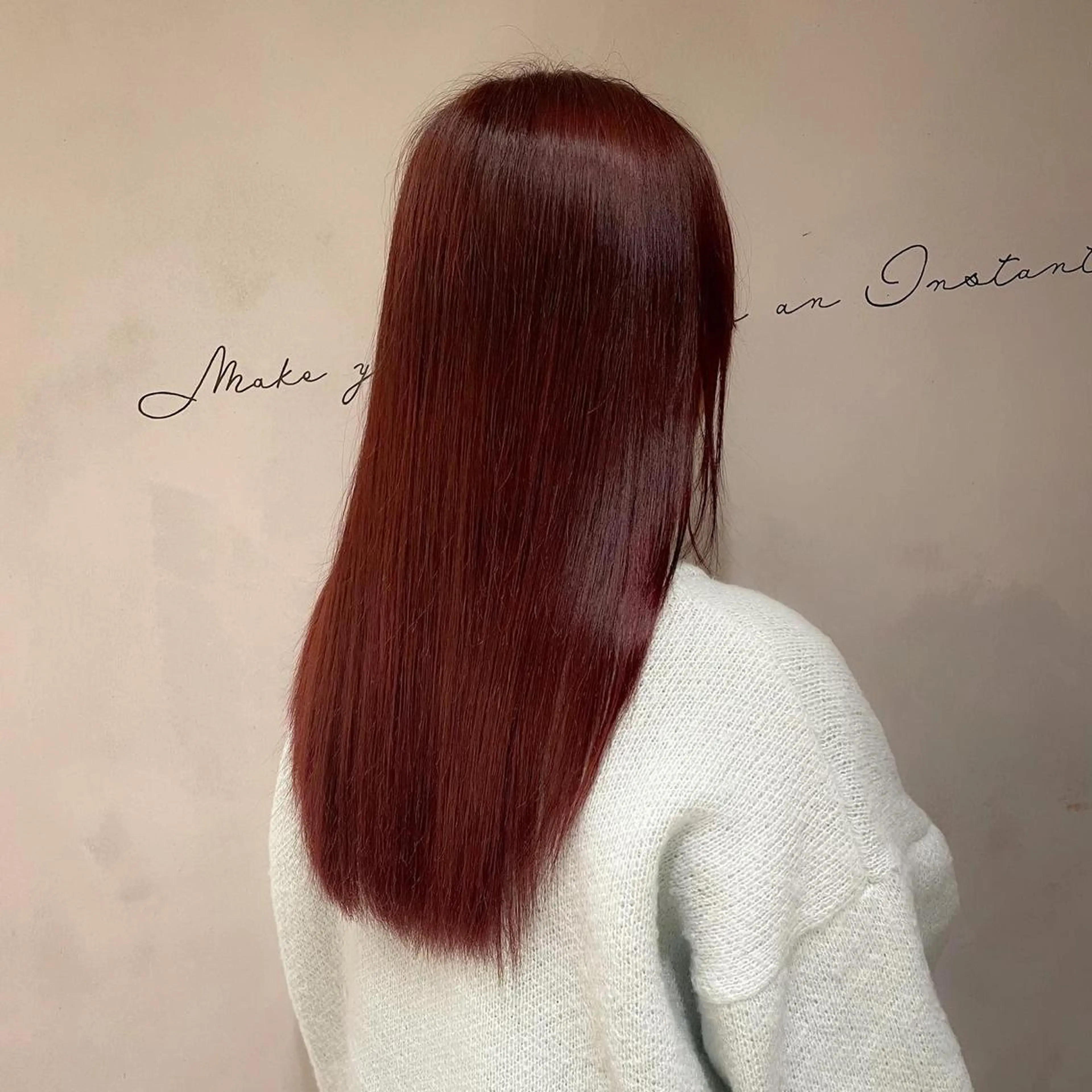 似合わせカット&りんごトリートメント🍎の写真