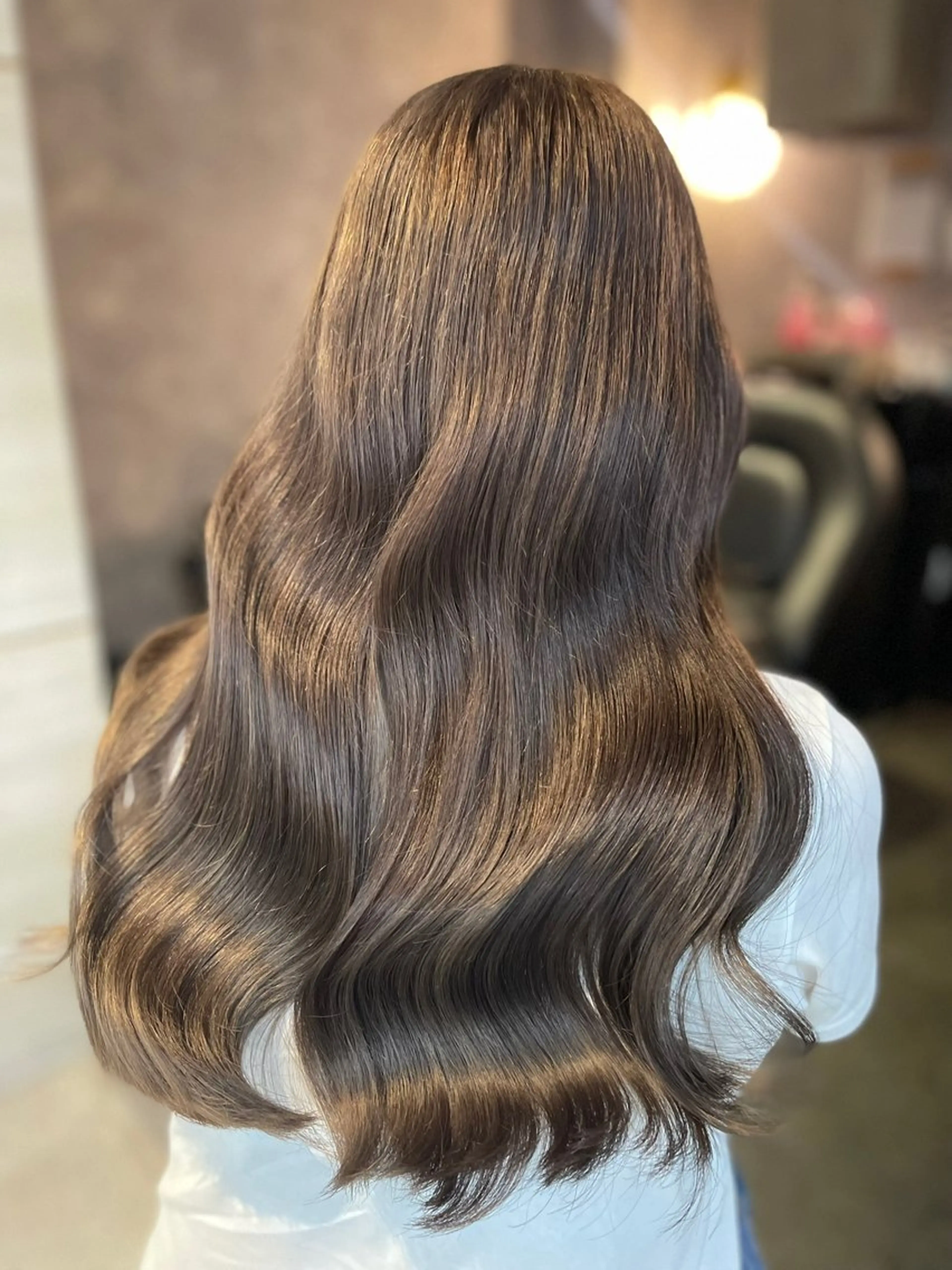 セミロング ヘアカラー 三宅 悠斗のヘアスタイル