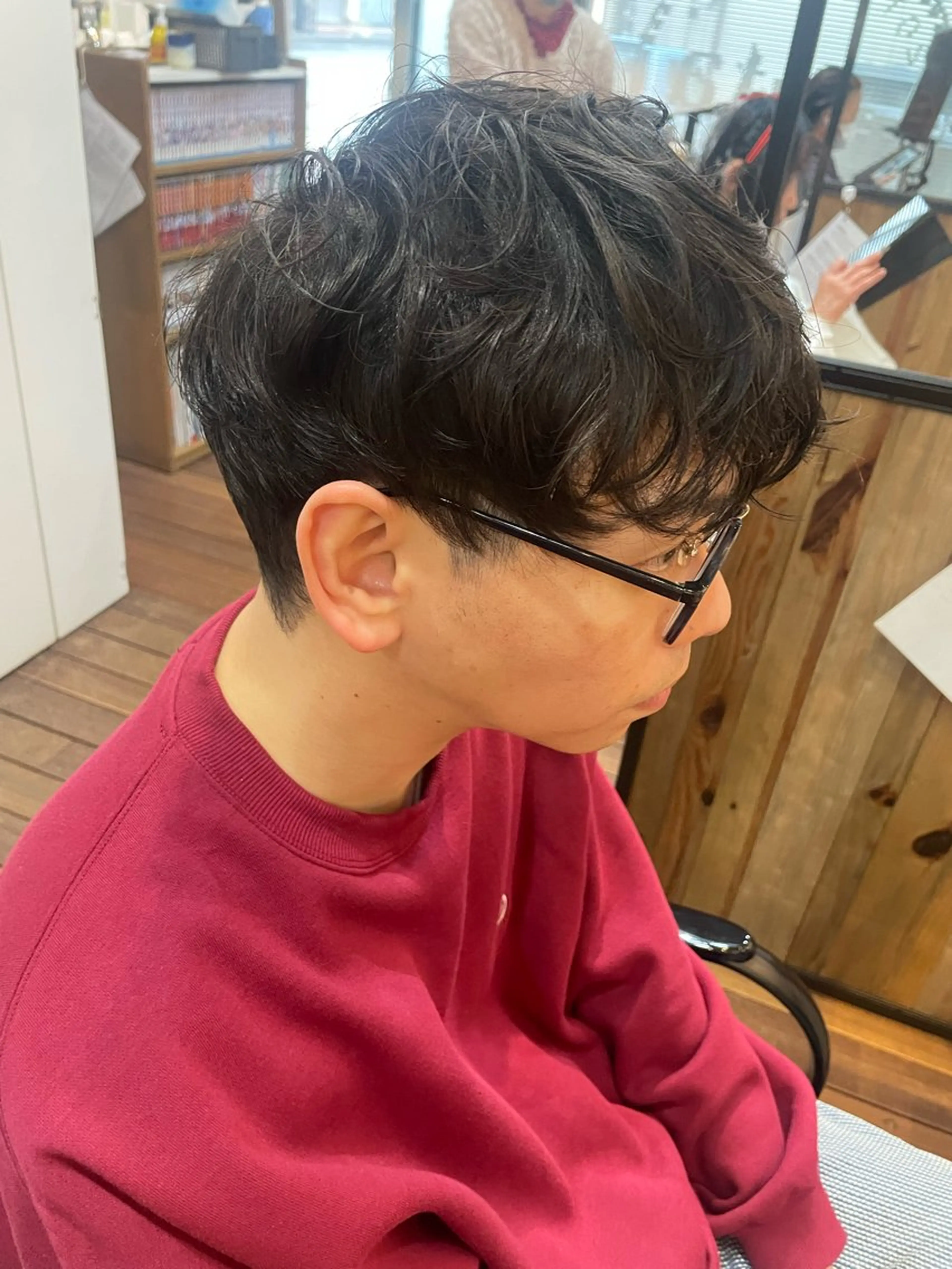 メンズ 刈り上げ アイブロウ◎ rista藤岡佳世のヘアスタイル