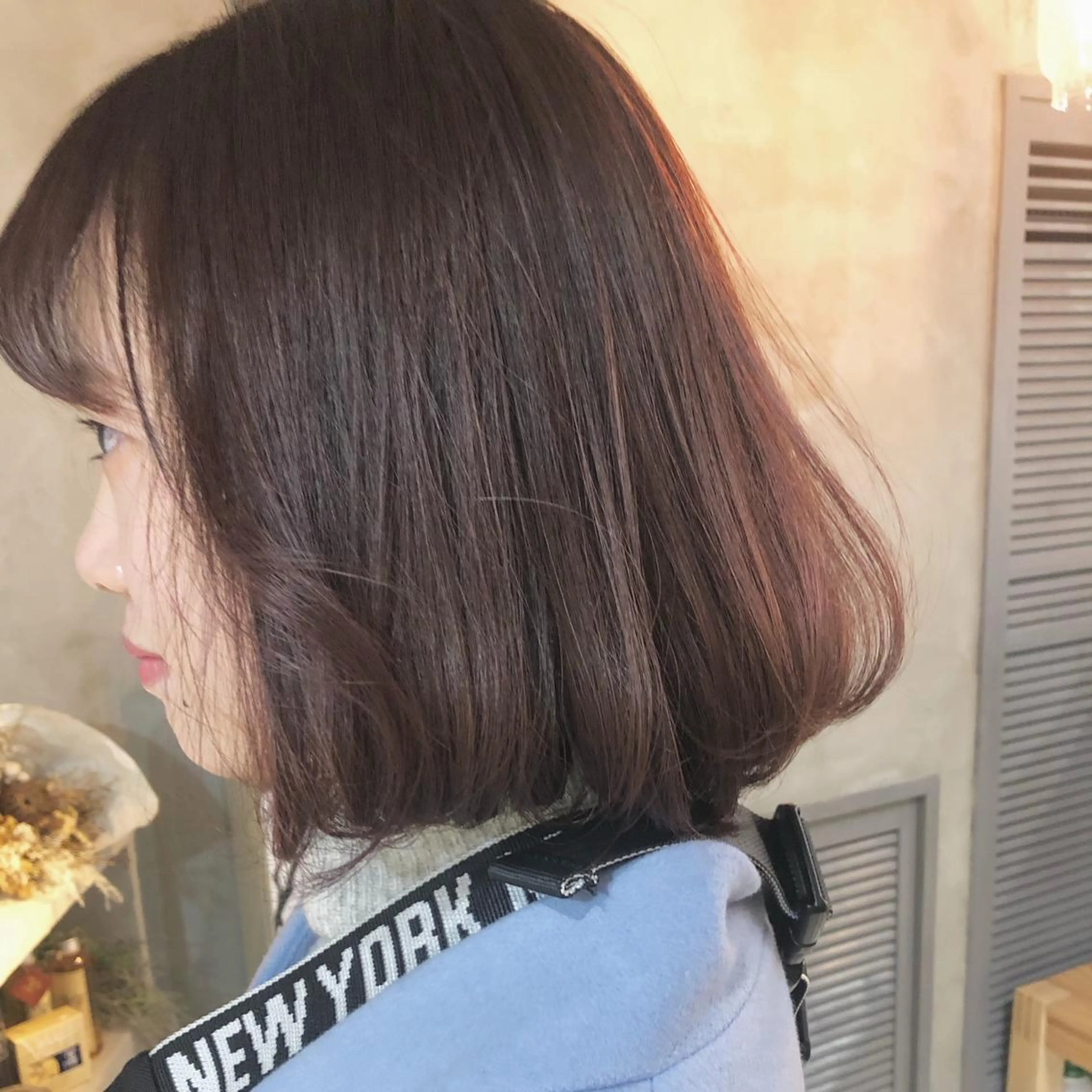 ショート 顔周りカット タンバルモリ 韓国風ヘア カット トリートメント sano sayakaのヘアスタイル