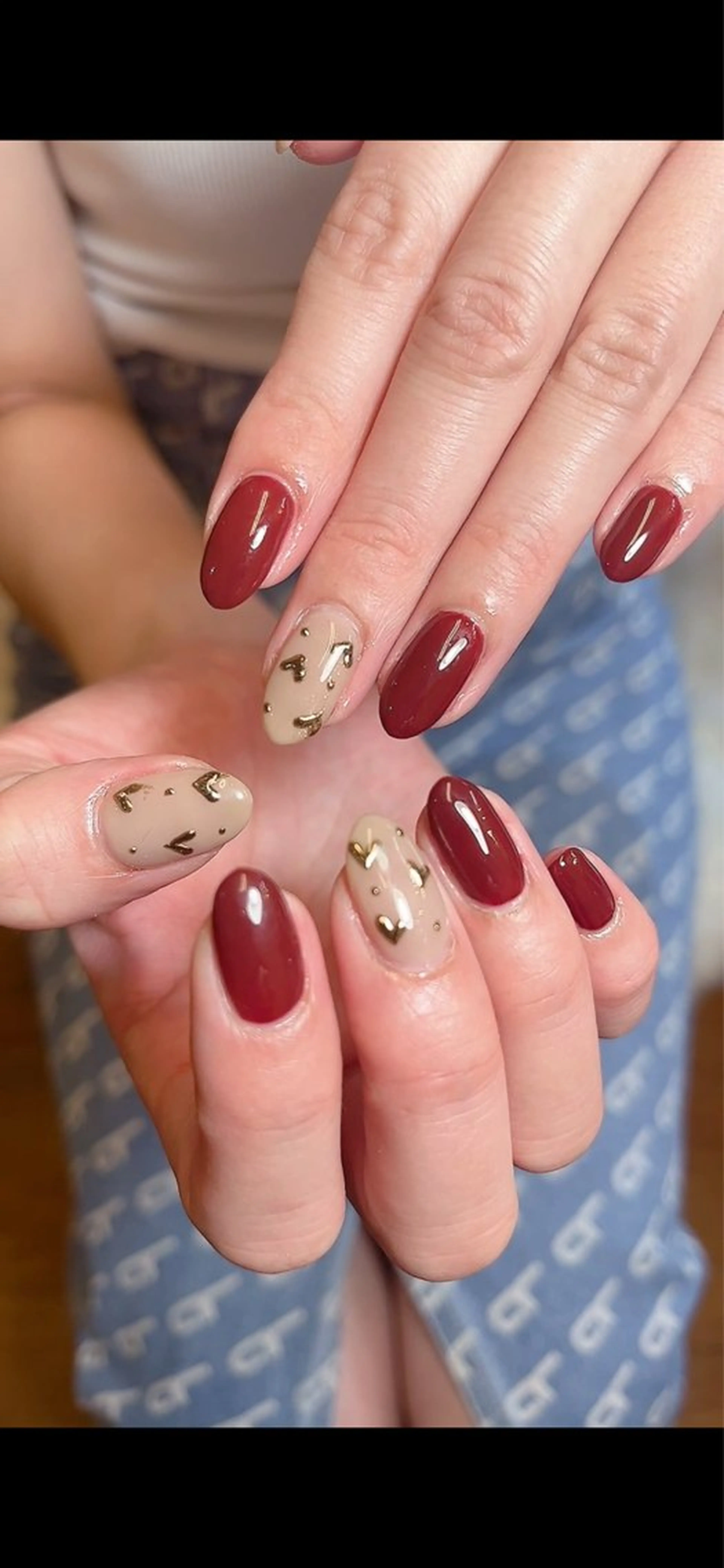 ネイル ハンドネイル LOVE NAIL 💕Sonoのネイルデザイン