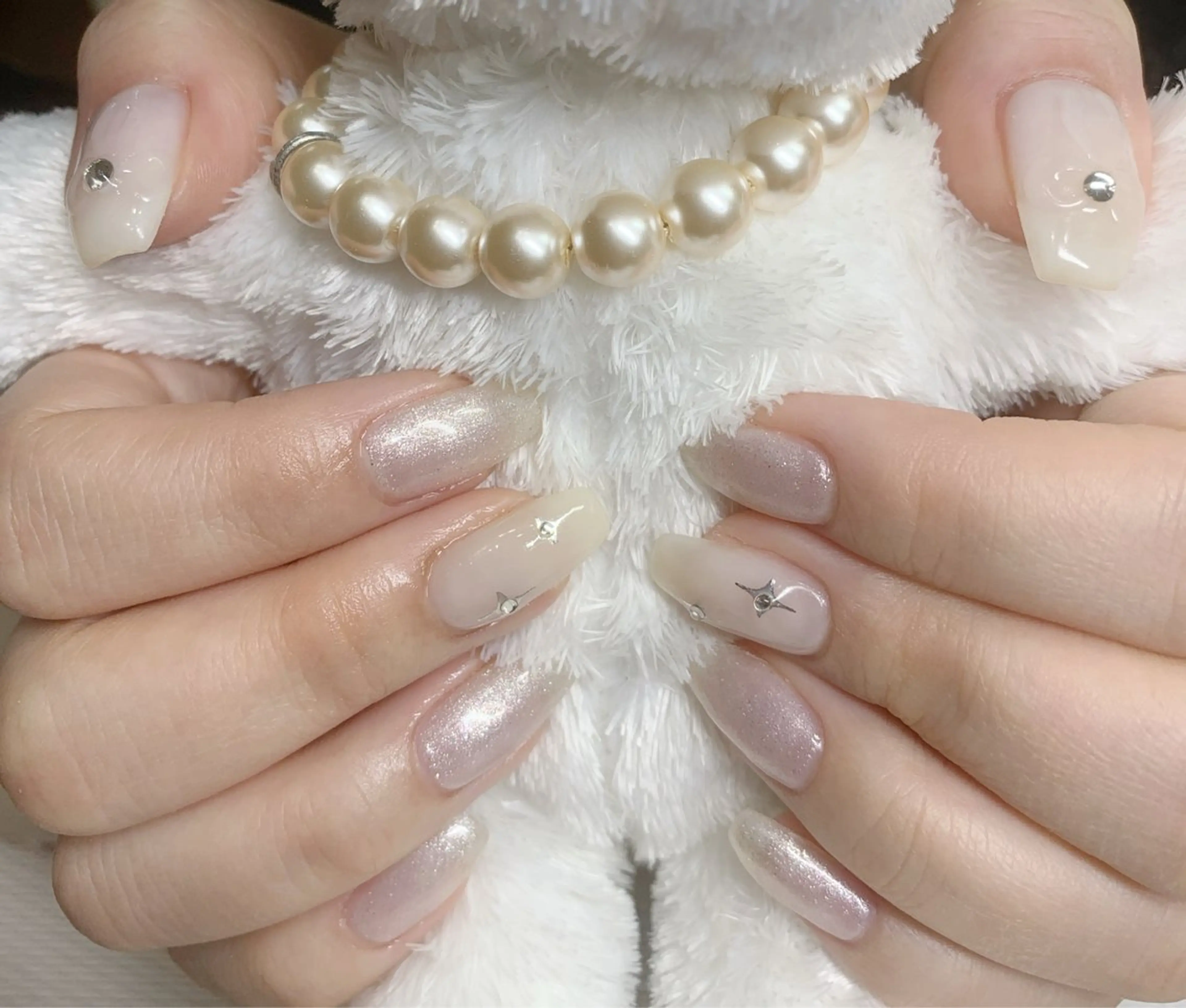 ネイル フラッシュネイル シンプルネイル ハンドネイル mira-cle大濱美容アカデミー所属・AI NAのネイルデザイン