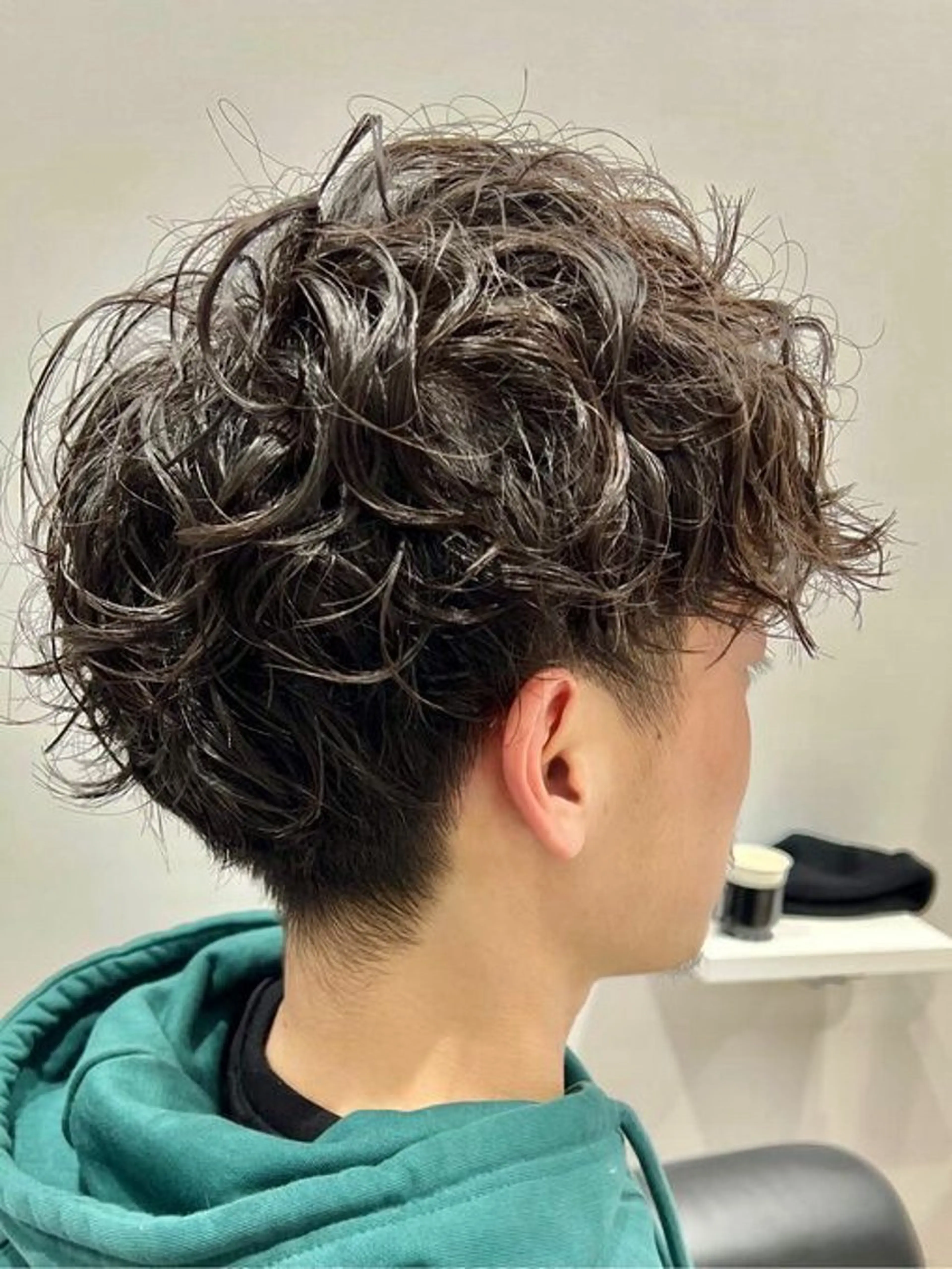 カラー パーマ メンズ カット ヘアカラー トリートメント 表参道/赤み無し 透明感 colorのヘアスタイル