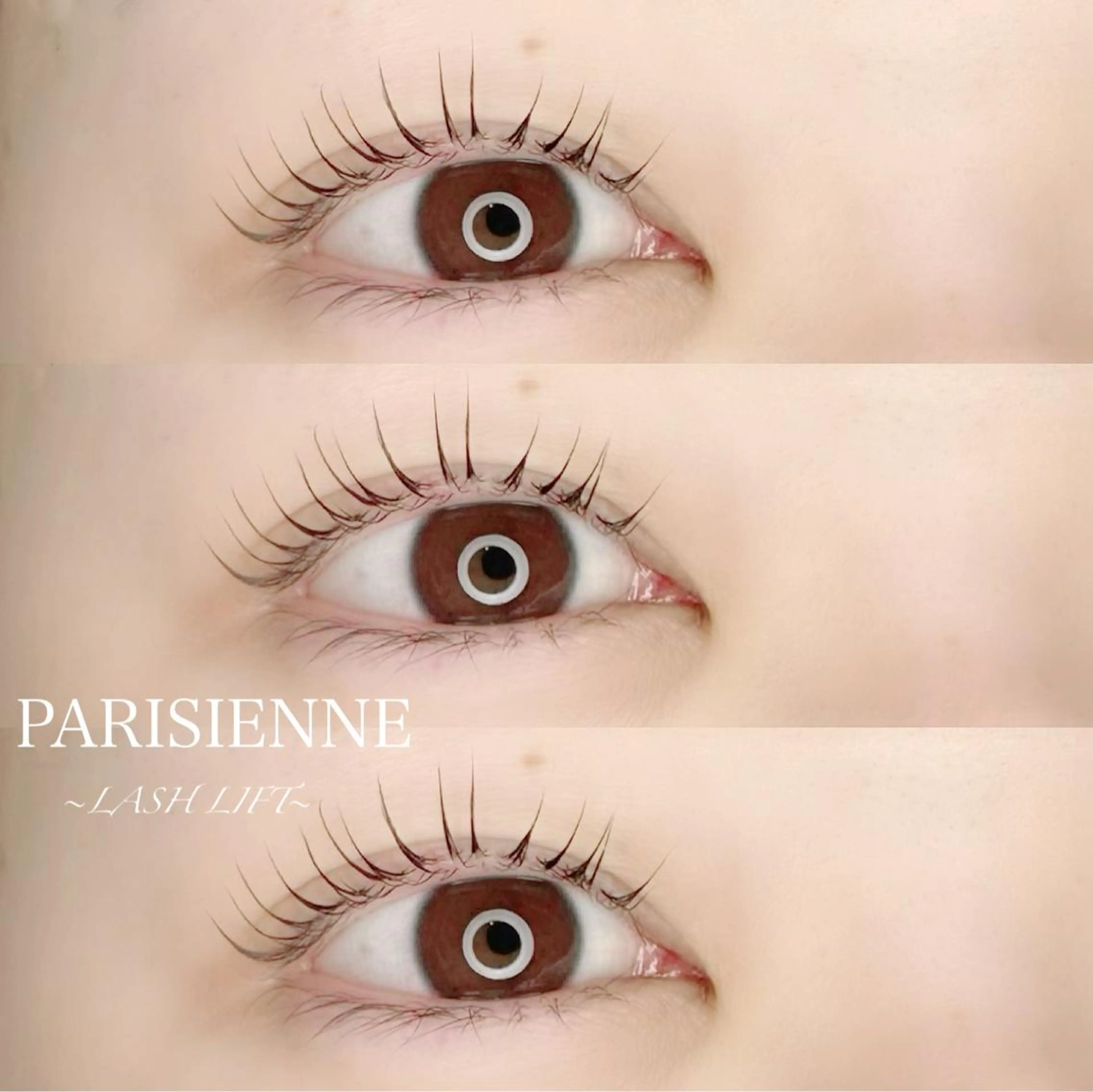 マツエク・マツパ アイブロウ パリジェンヌラッシュリフト マツパ 池袋駅韓国風🇰🇷 束感💗Tomoのマツエク・マツパデザイン