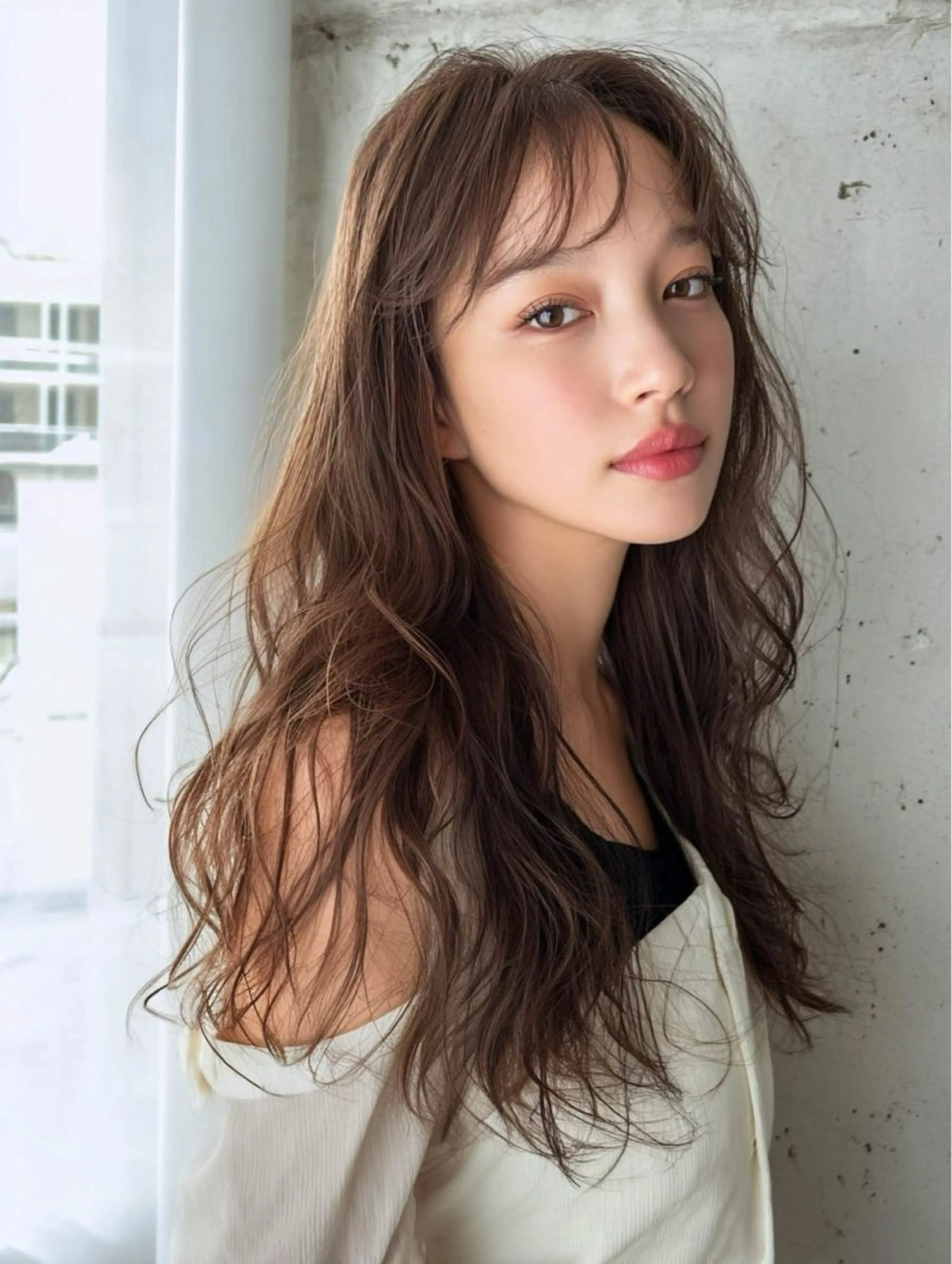 ロング カラー パーマ Lafithhair wille.緑町のヘアスタイル