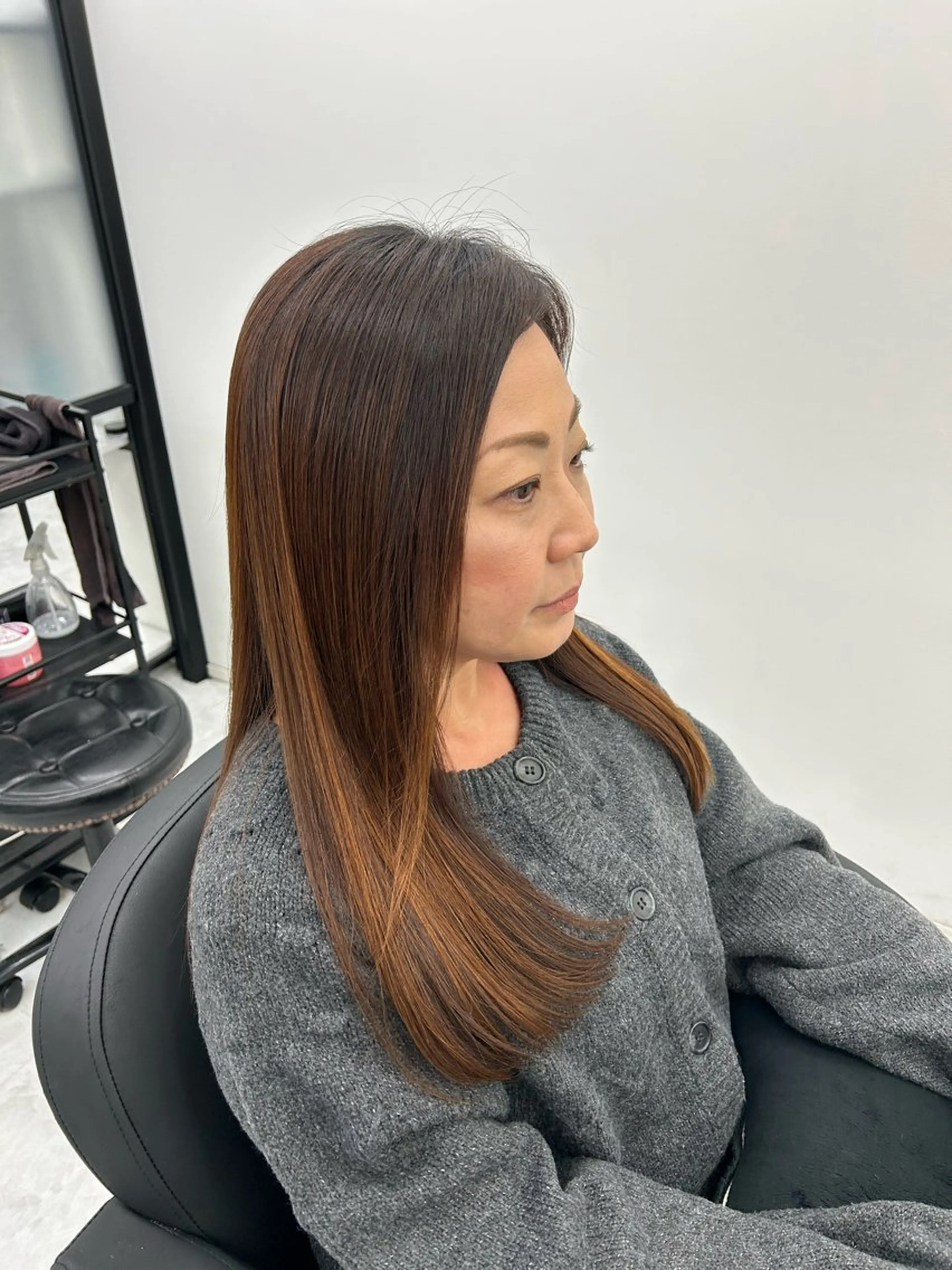 ロング F.所属・miku 🍑髪質改善サロンのヘアスタイル