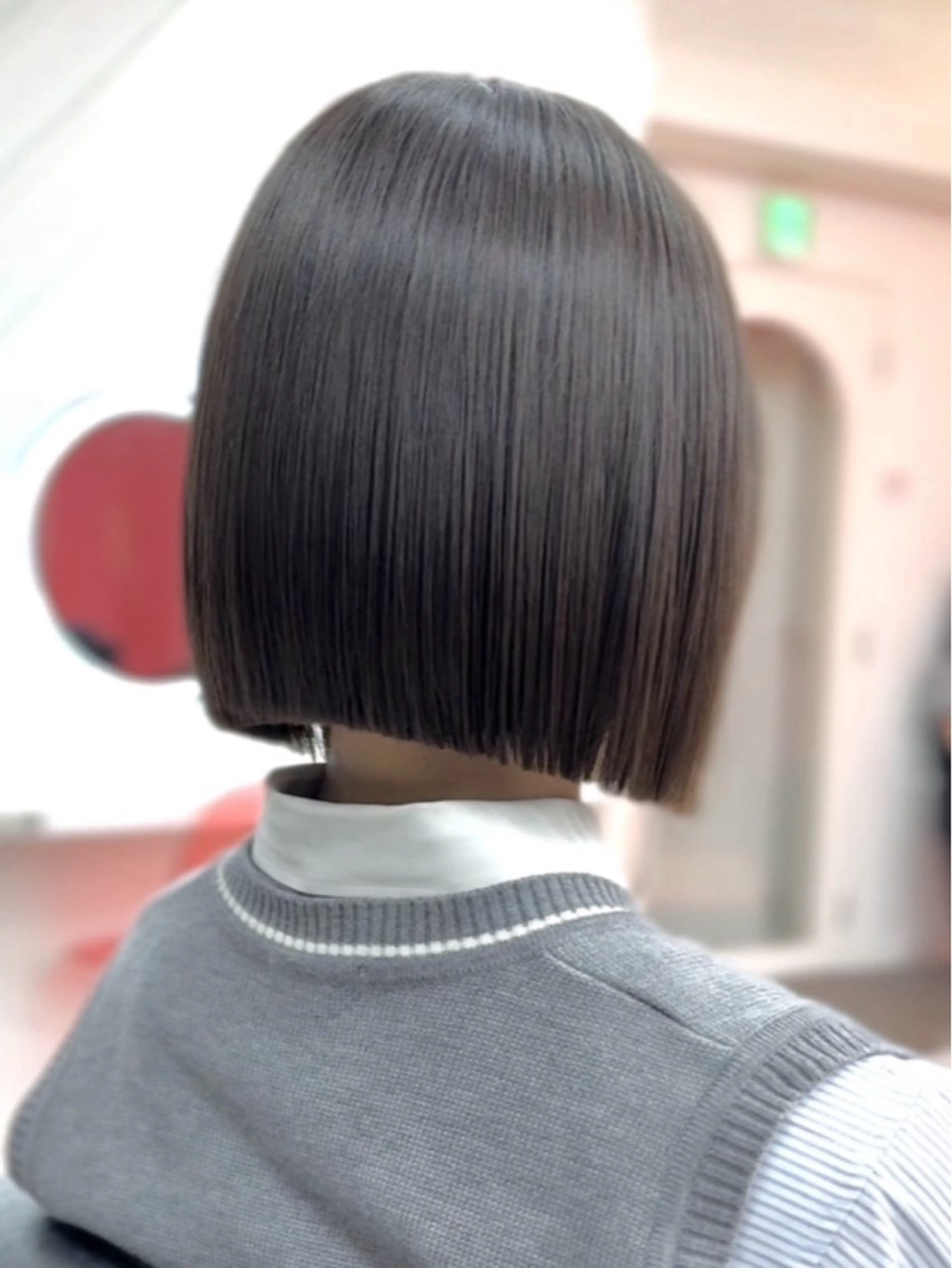 ショート カット 縮毛矯正 トリートメント 莉乃/縮毛矯正/髪質 改善/艶カラーのヘアスタイル