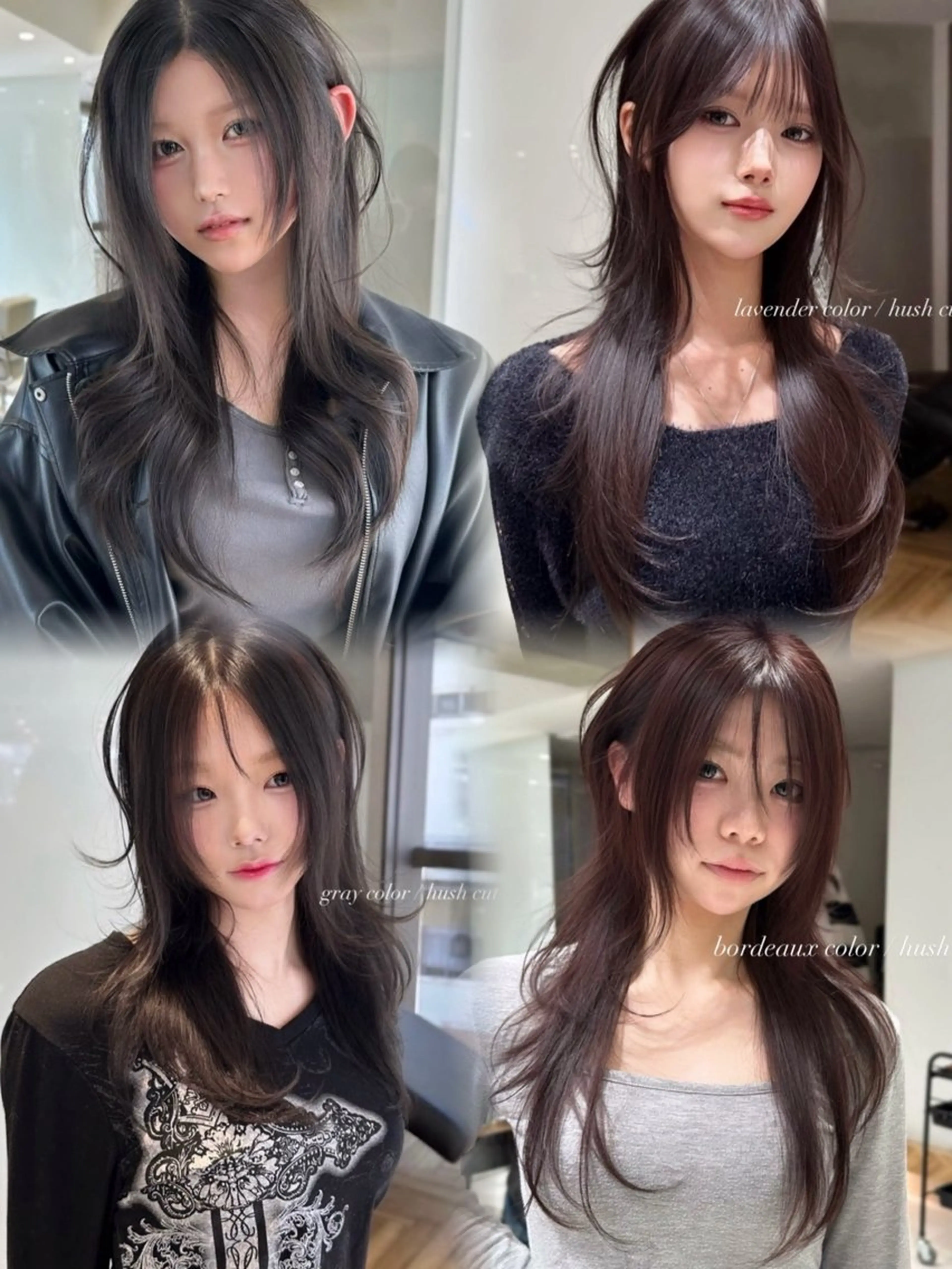 ロング カラー ヘアアレンジ カット ヘアカラー トリートメント ヘアセット 🫧🇰🇷韓国ヘア レイヤー🐺Yutaのヘアスタイル