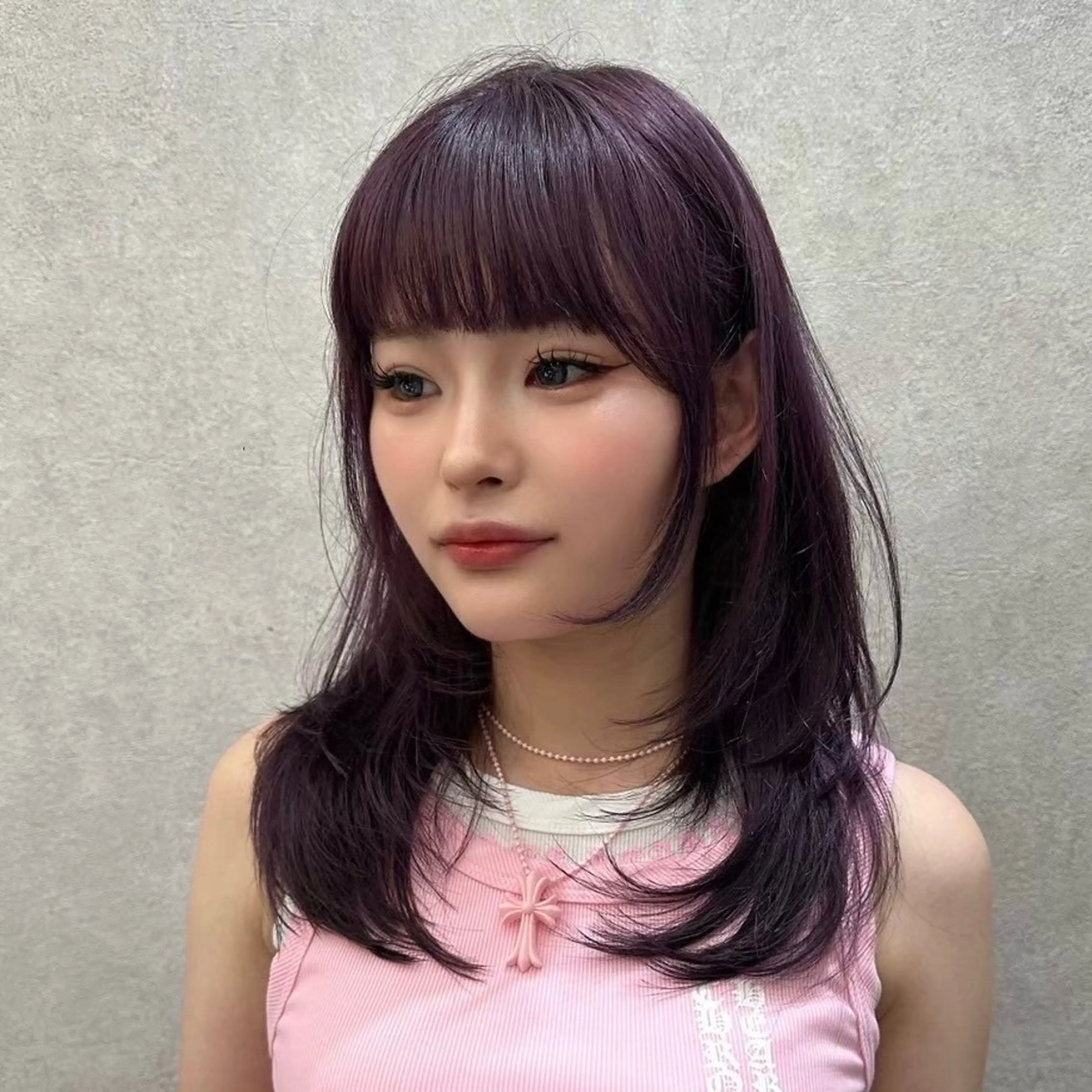 セミロング 🎀Rimi୨୧ ✨艶✨color🎀のヘアスタイル