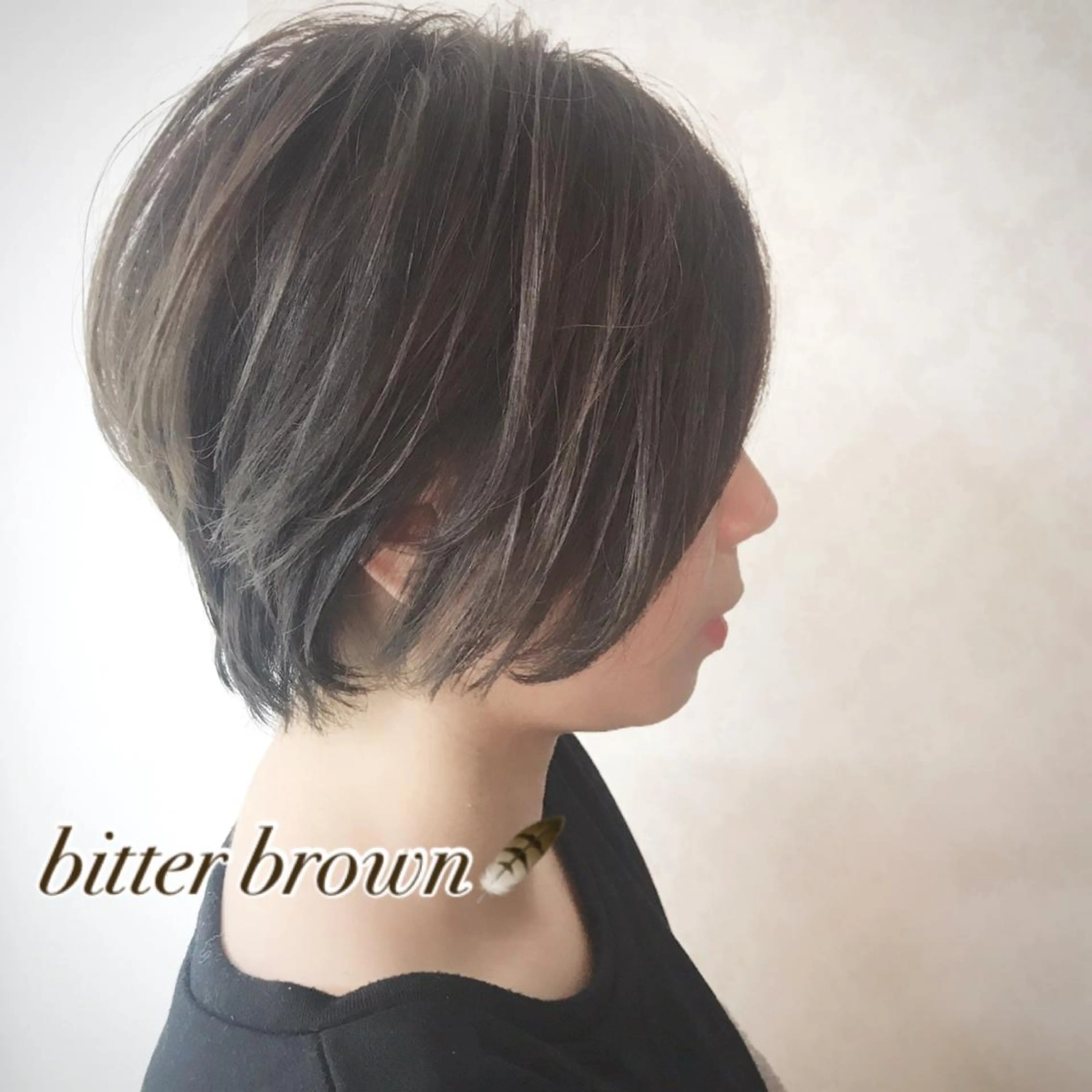 ショート カラー ショートヘア LOVE N°21所属・Ｋ△Ｎ△♡かな ヘア&まつげのマツエク・マツパデザイン