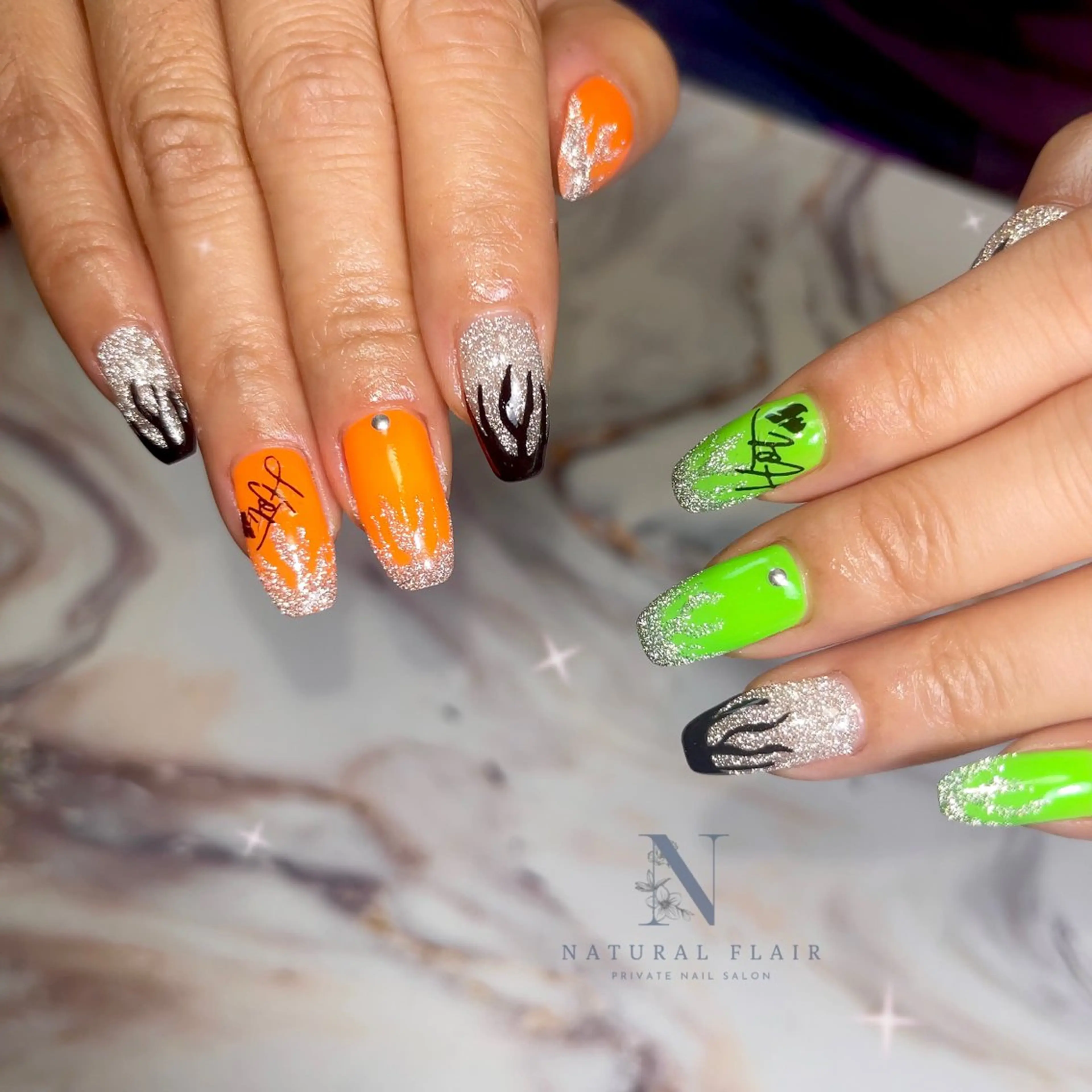 ネイル natural flairのネイルデザイン