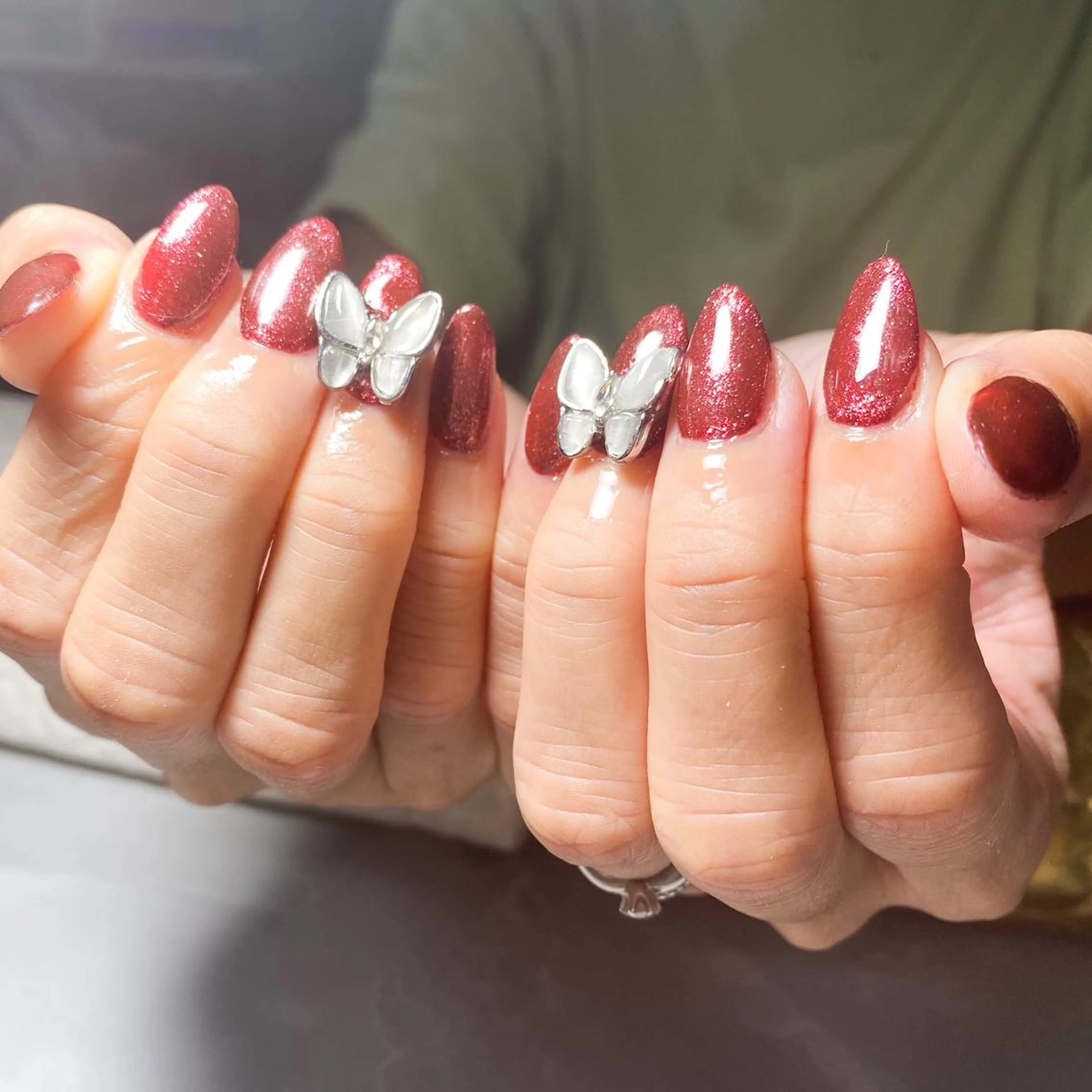 ネイル ワンカラーネイル nail en💅 キッズスペース有のネイルデザイン