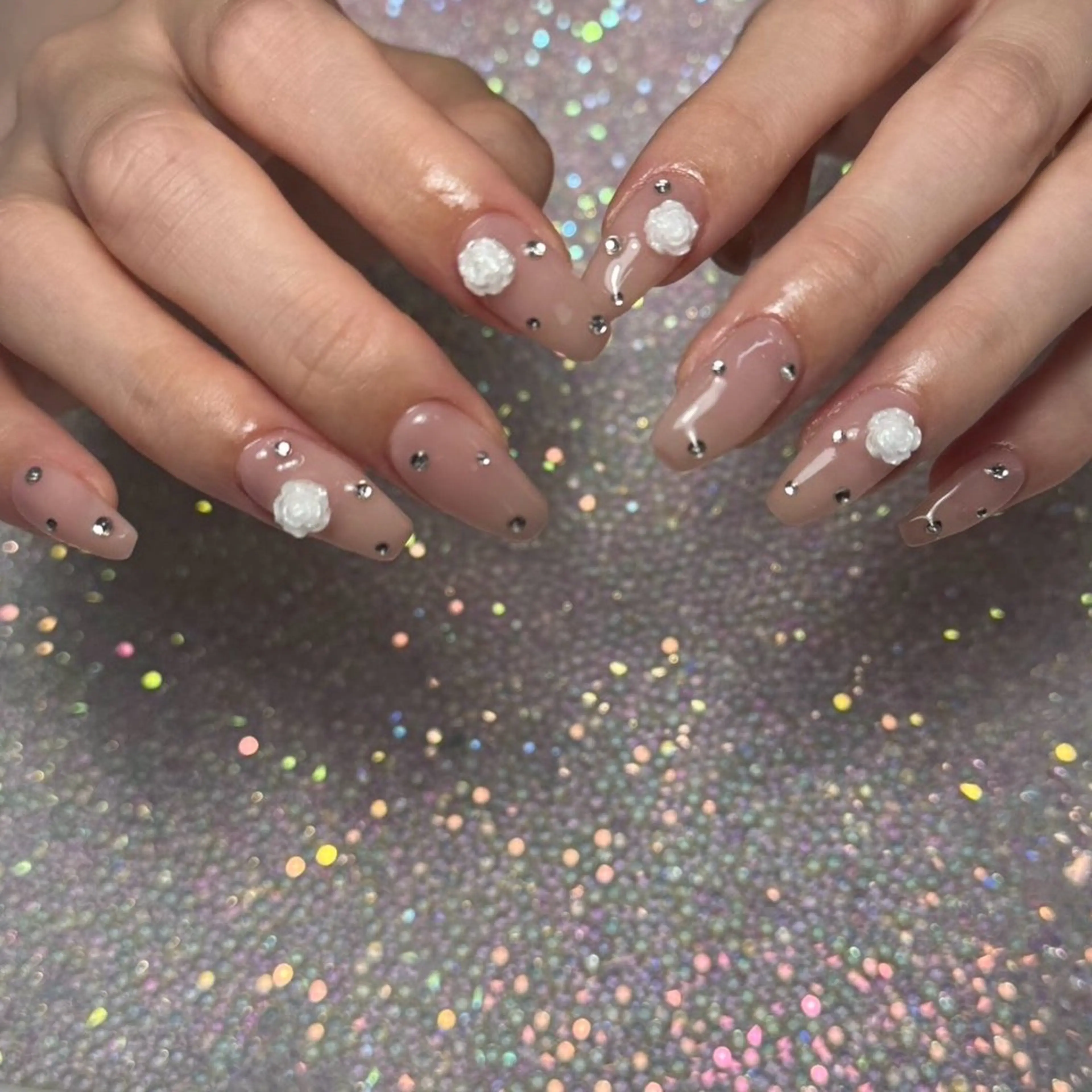 ネイル ワンカラーネイル m. akiのネイルデザイン