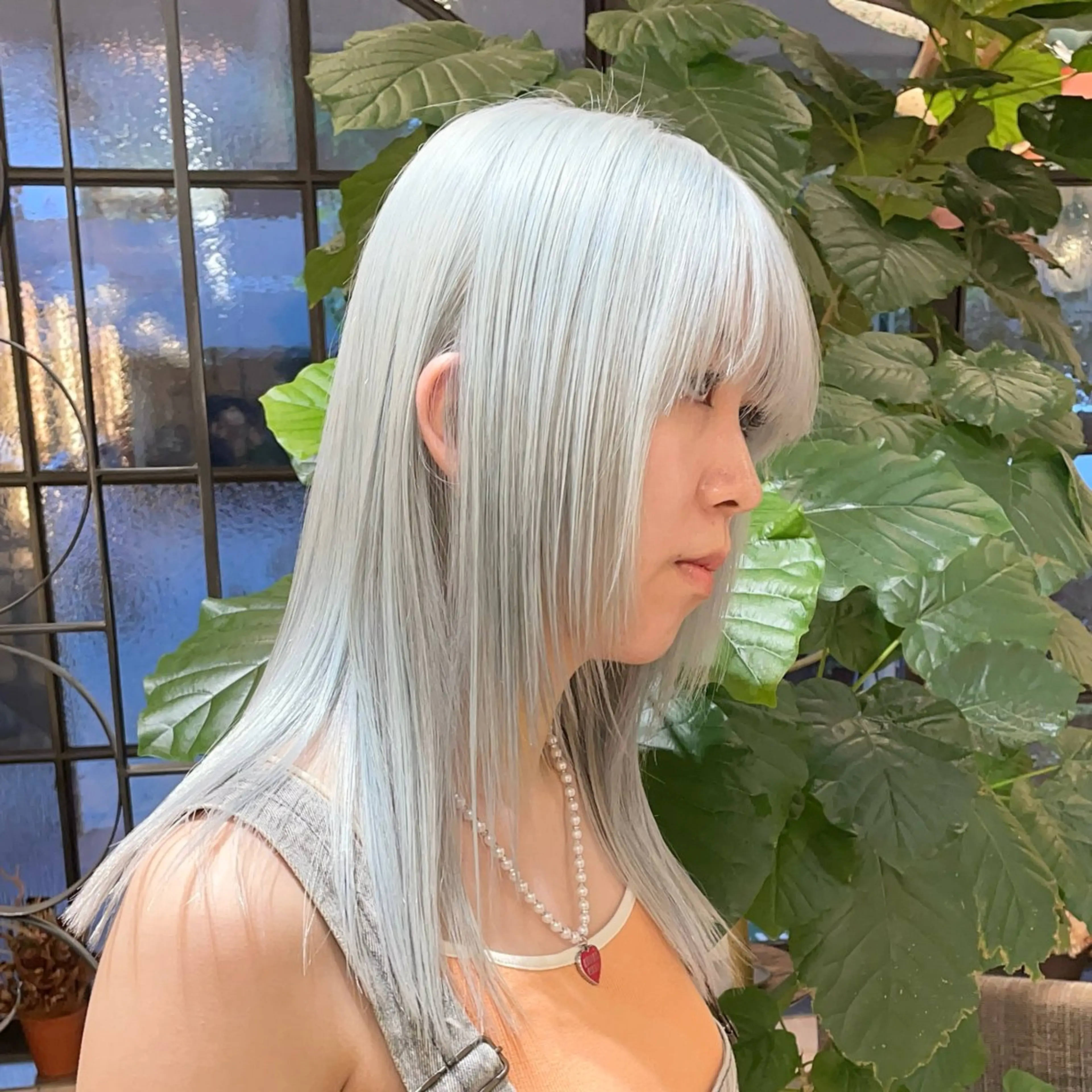 ミディアム カラー ブリーチ ケアブリーチ ハイトーンカラー ヘアカラー トリートメント tet 店長 RIKITOのヘアスタイル